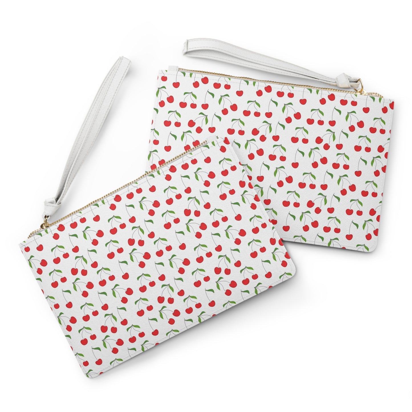 Cherry Wristlet - Cherry Clutch Bag - 9.5''x6.6''