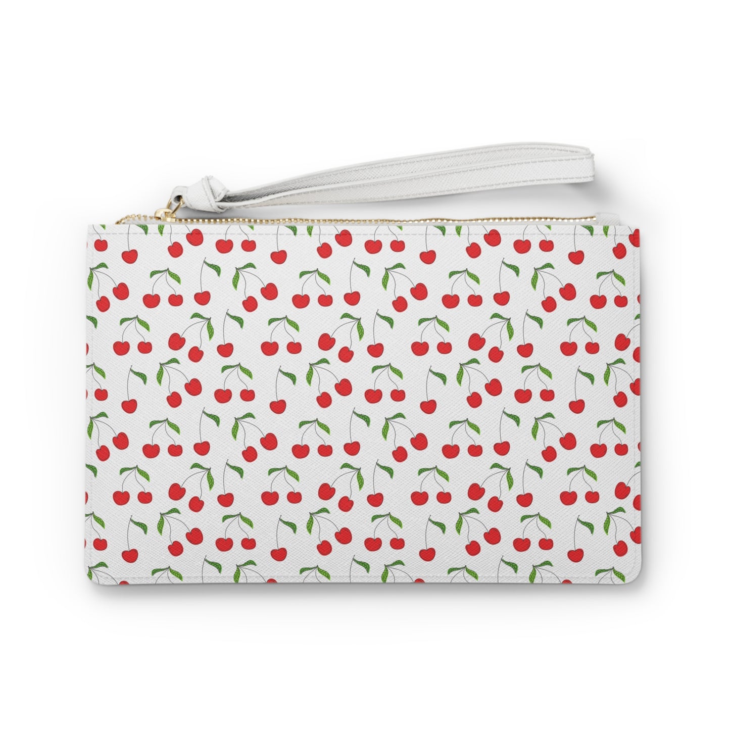 Cherry Wristlet - Cherry Clutch Bag - 9.5''x6.6''