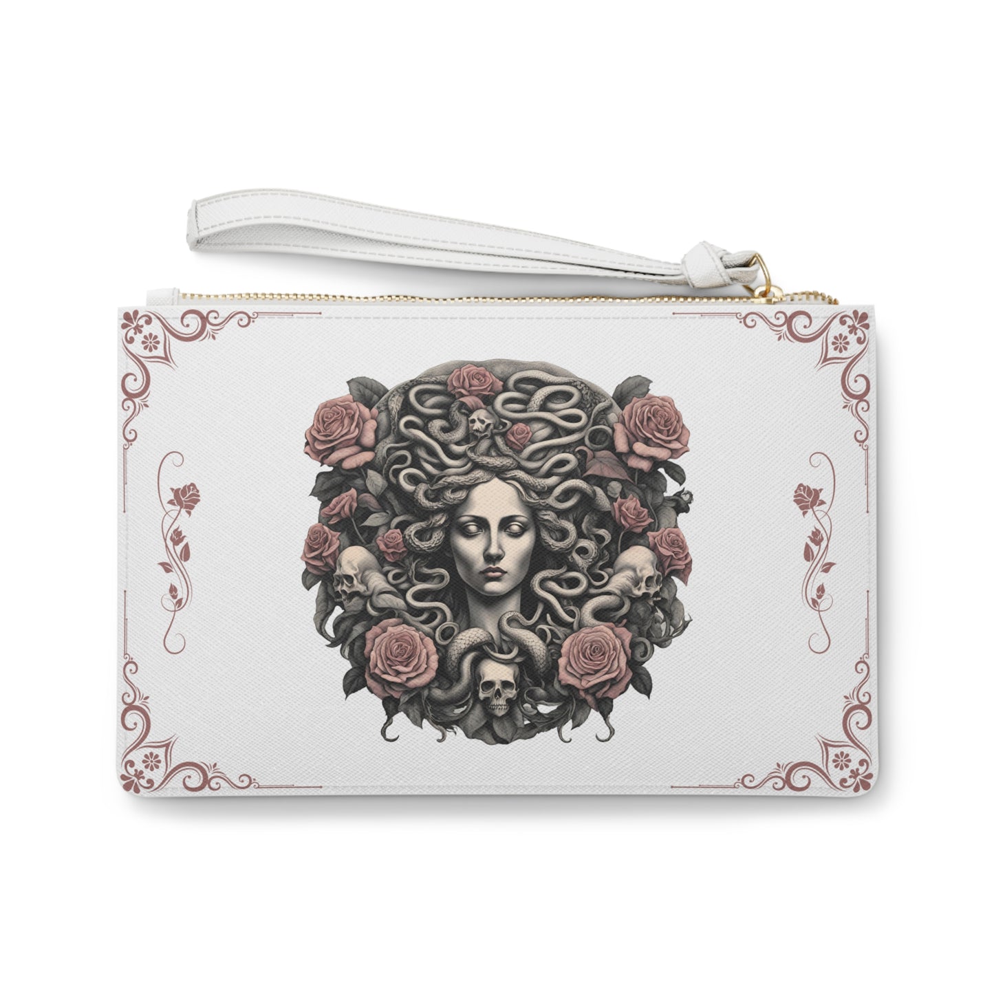 Dark Medusa Wallet Clutch Bag: Unleash Your Inner Mythical Power