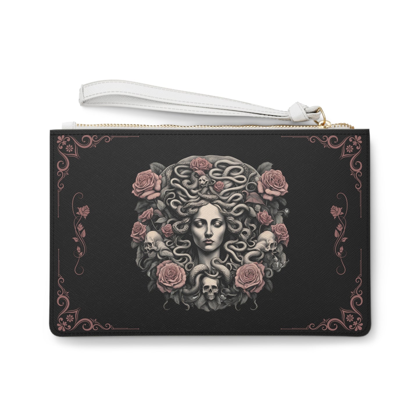 Dark Medusa Wallet Clutch Bag: Unleash Your Inner Mythical Power