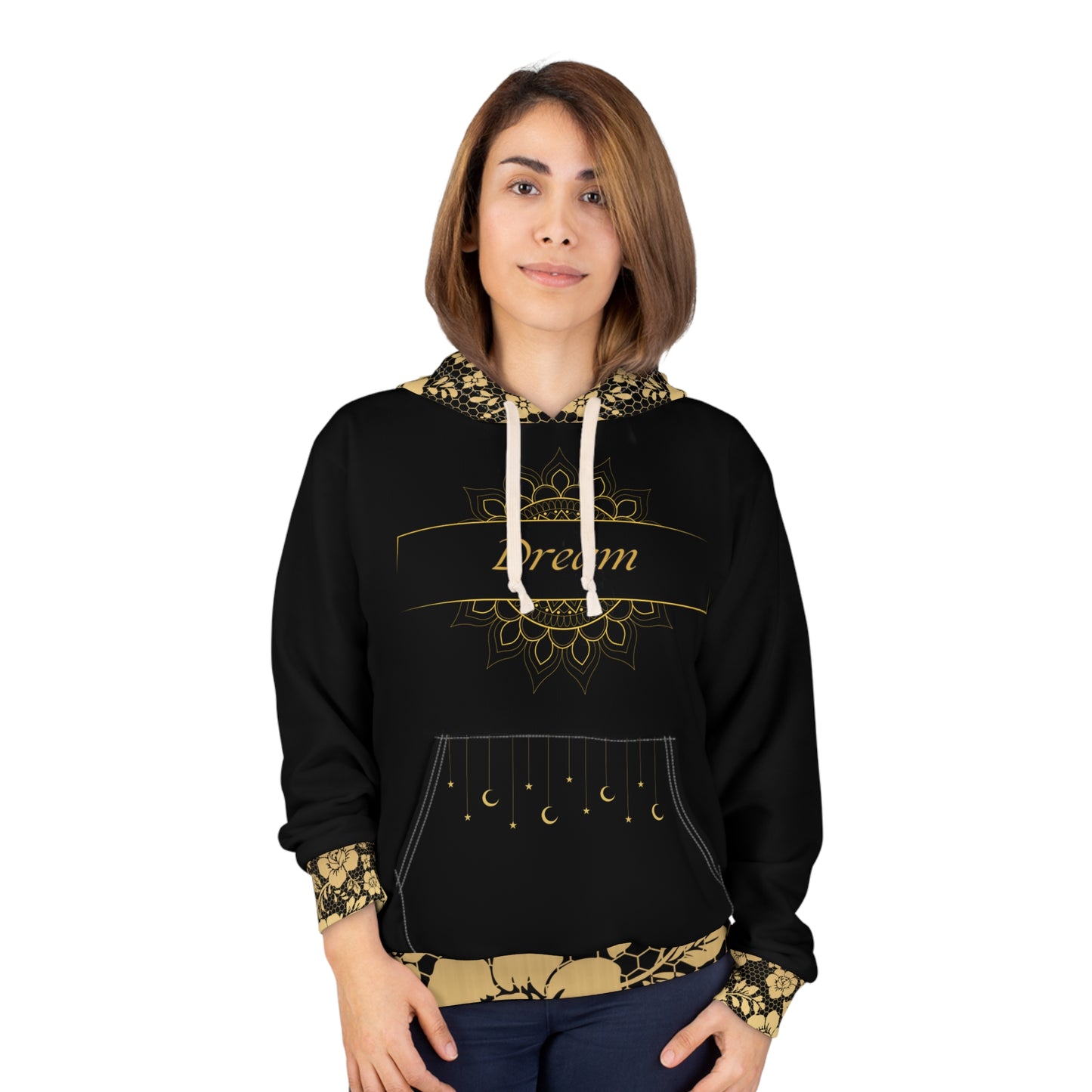 Dream Floral Pullover Hoodie - Classic Fit