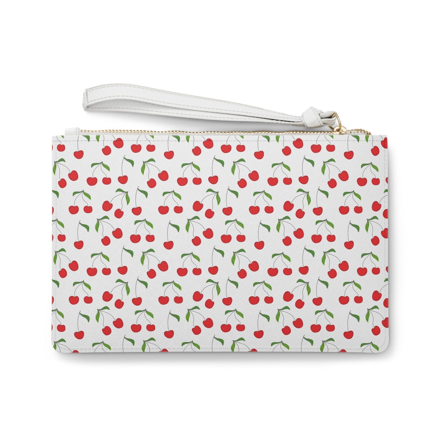 Cherry Wristlet - Cherry Clutch Bag - 9.5''x6.6''