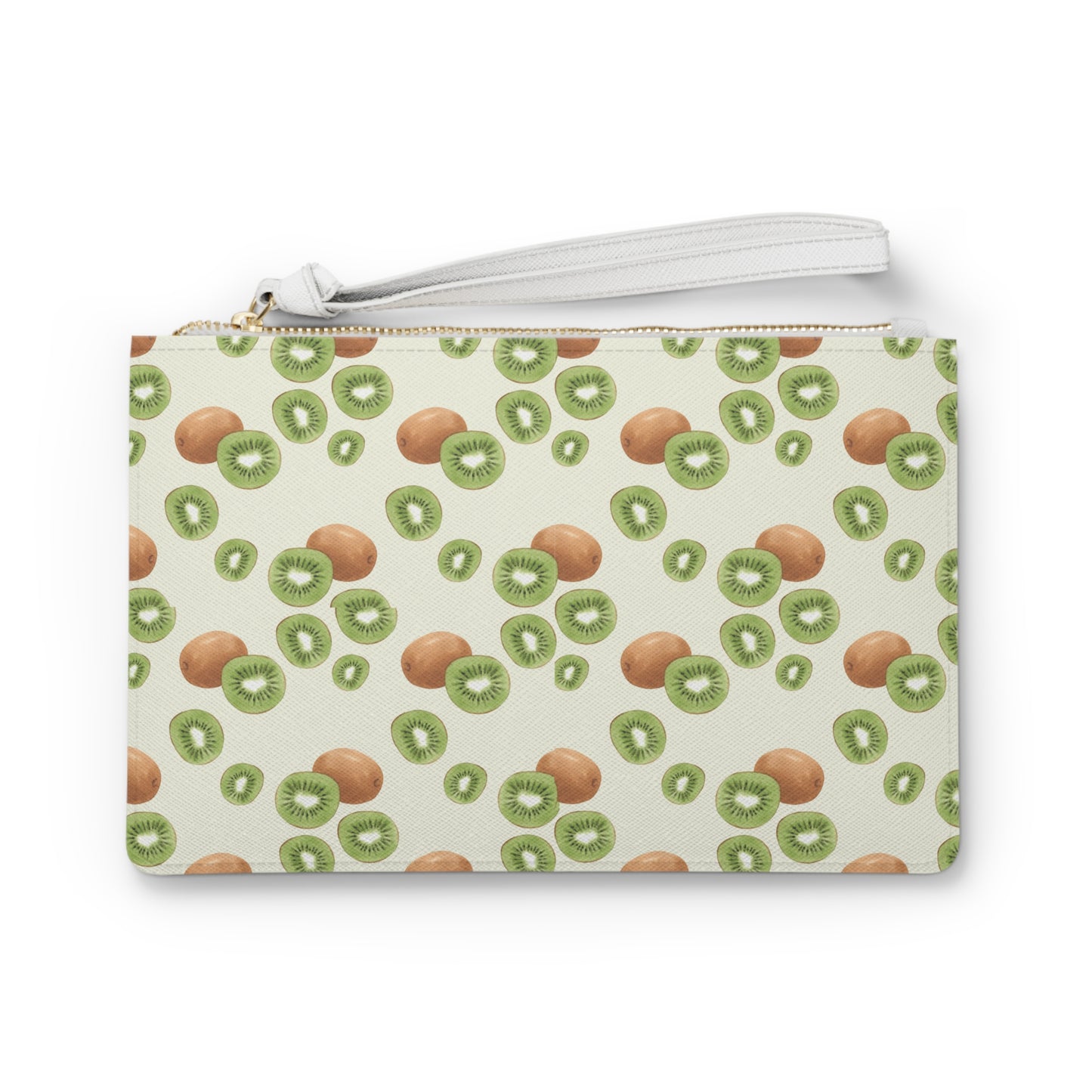 Kiwi Wristlet - Kiwi Clutch Bag - 9.5'' x 6.6''