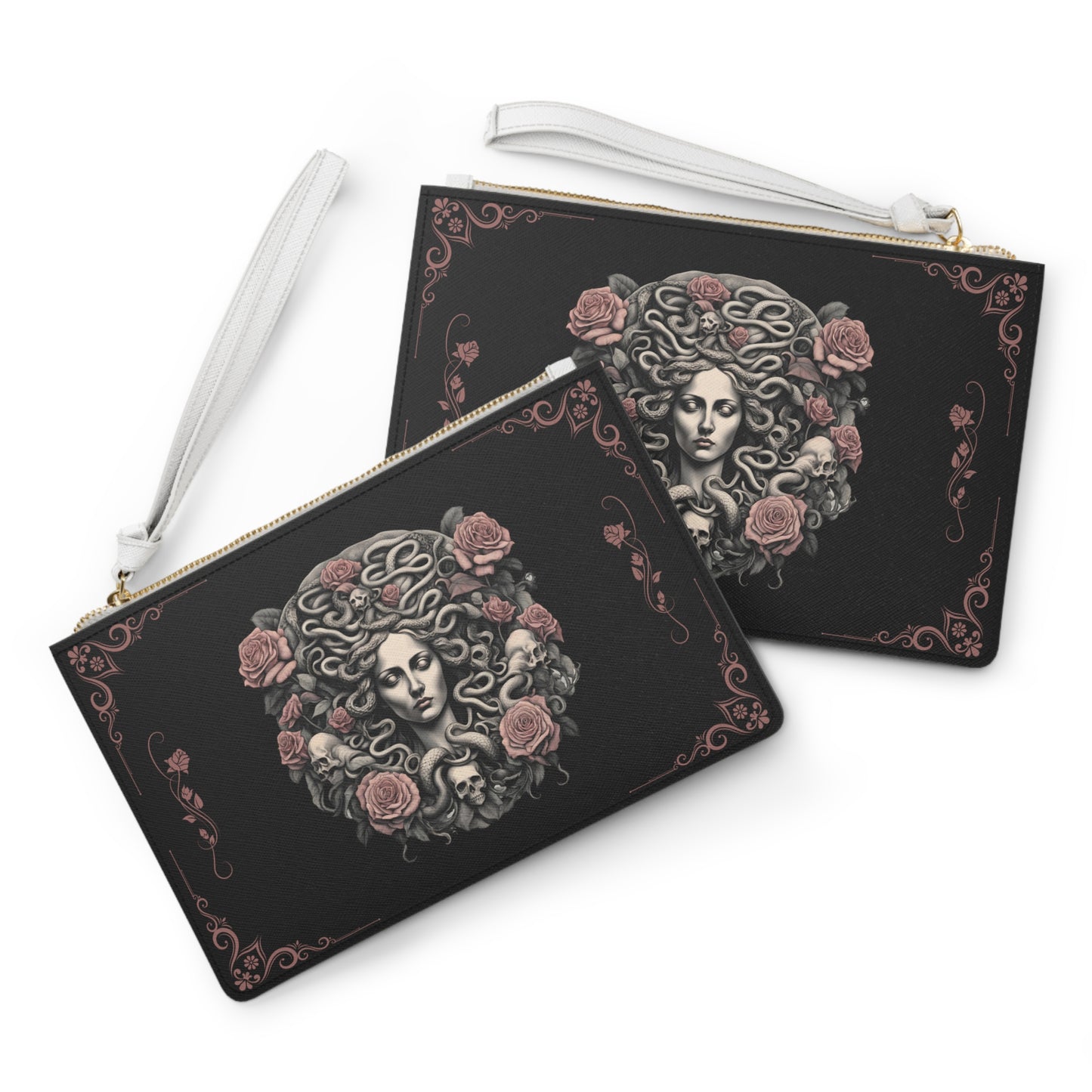 Dark Medusa Wallet Clutch Bag: Unleash Your Inner Mythical Power