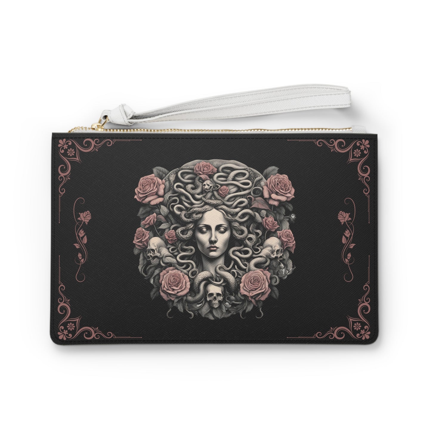 Dark Medusa Wallet Clutch Bag: Unleash Your Inner Mythical Power