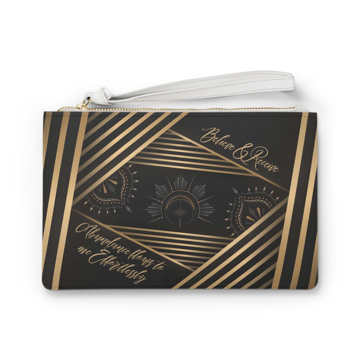 Abundance Affirmation Clutch - Believe & Receive - GV by Good Vibes