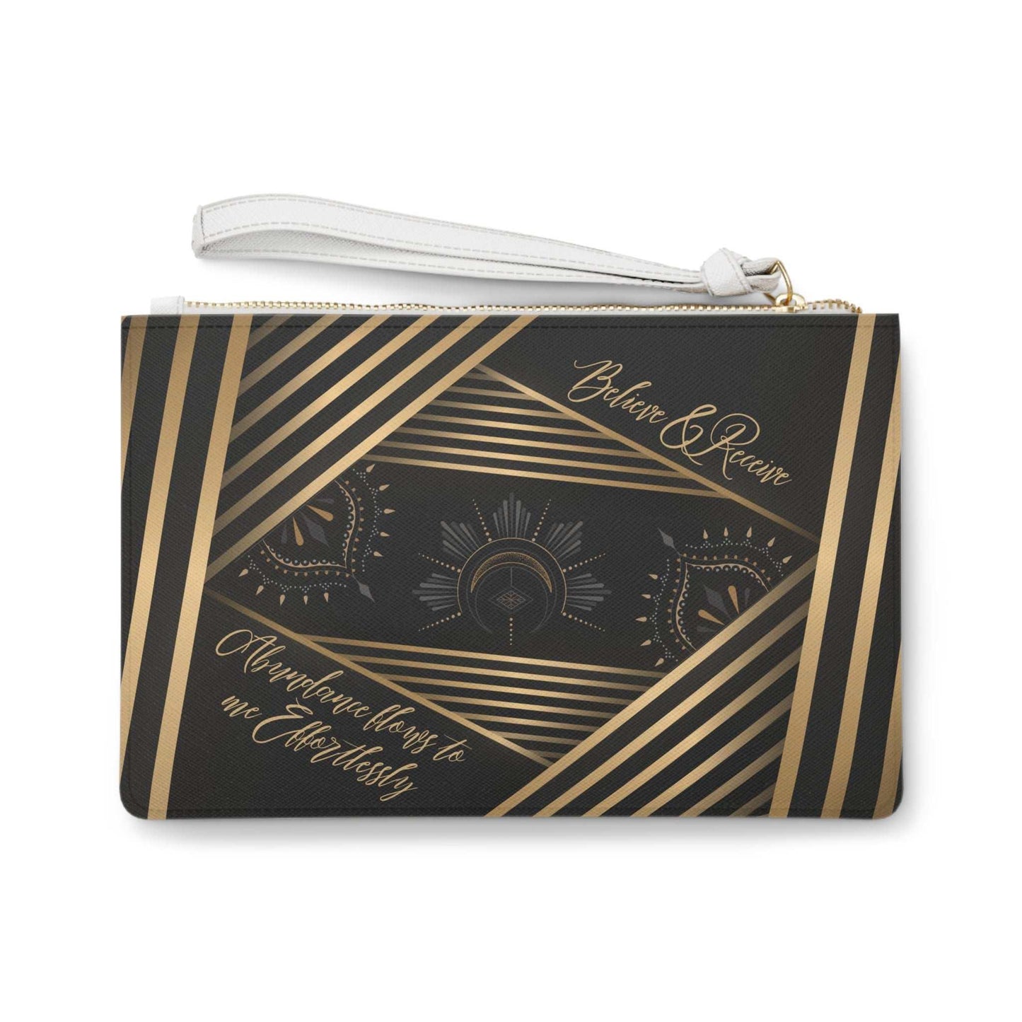 Abundance Affirmation Clutch - Believe & Receive - GV by Good Vibes