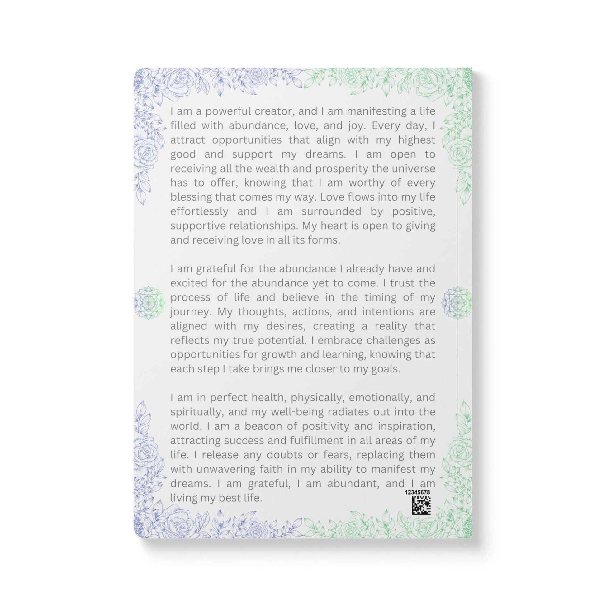 Abundance Affirmations Journal | Guide and Workbook - GV by Good Vibes