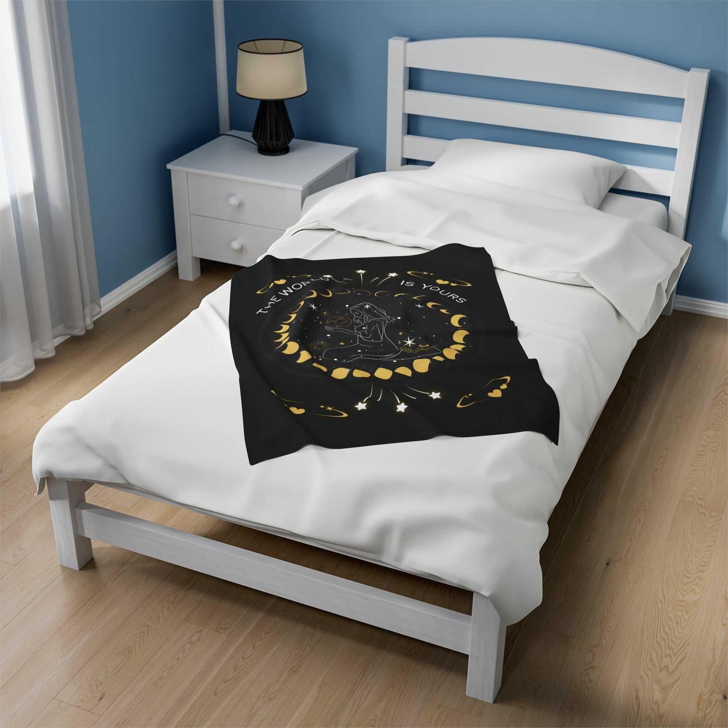 Celestial Embrace Velveteen Blanket - GV by Good Vibes