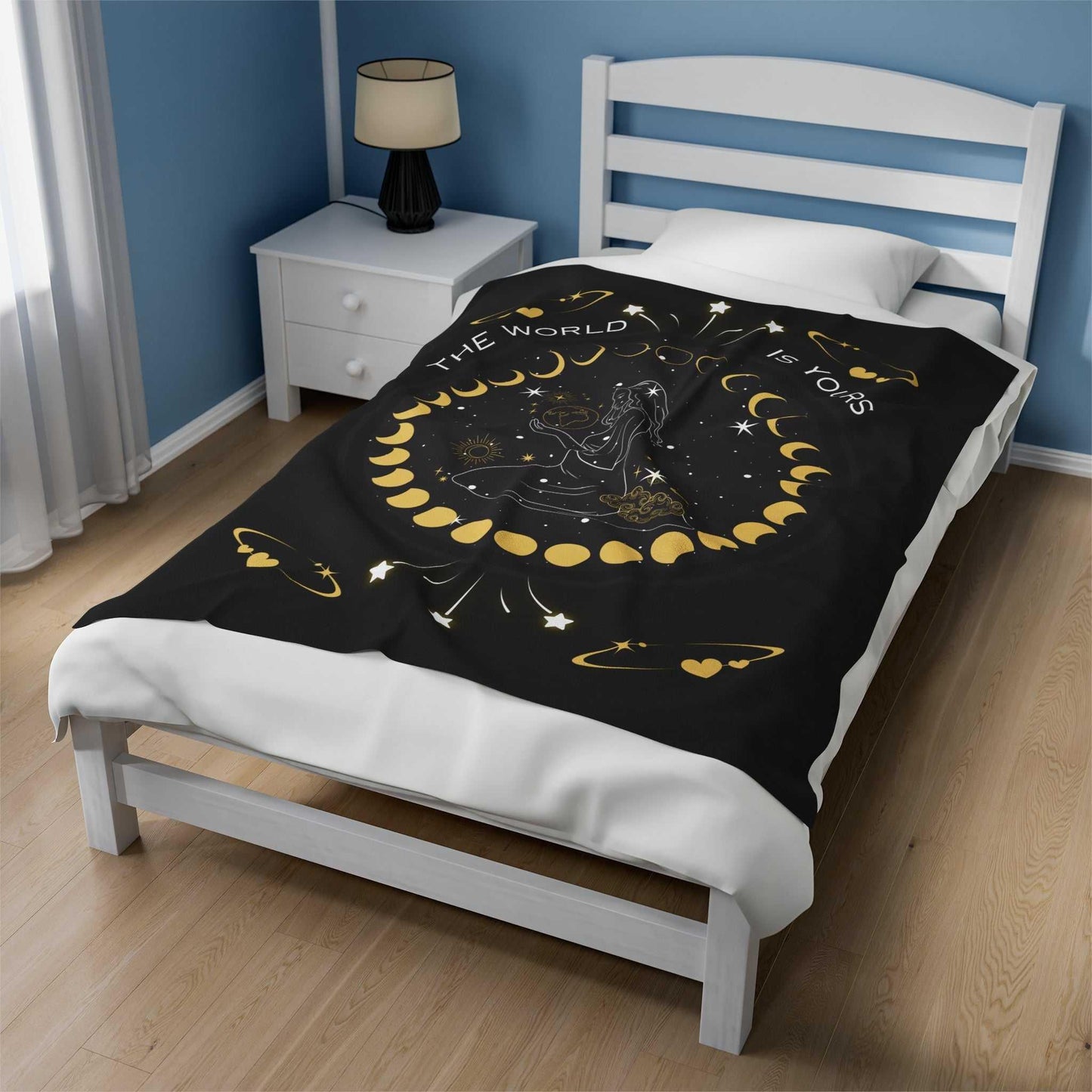 Celestial Embrace Velveteen Blanket - GV by Good Vibes