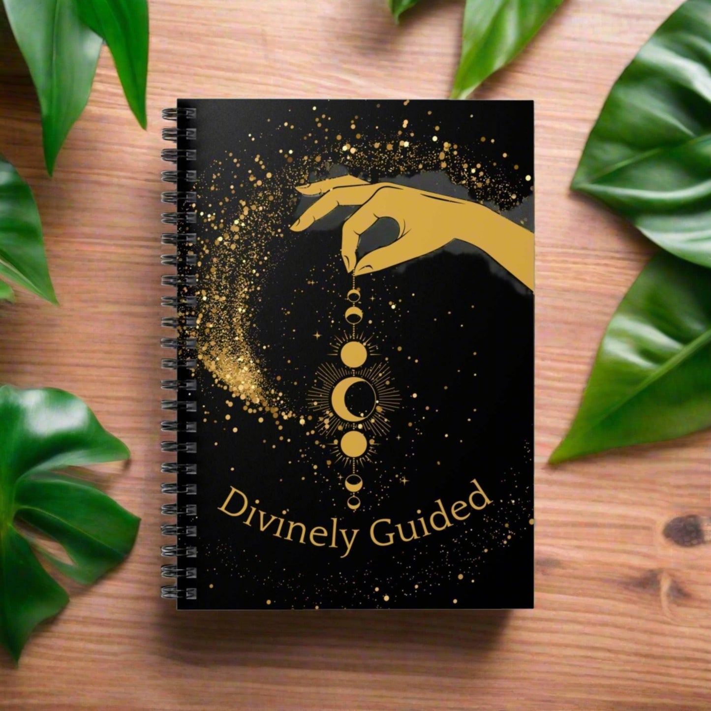 Divinely Guided Spiral Notebook - GV by Good Vibes