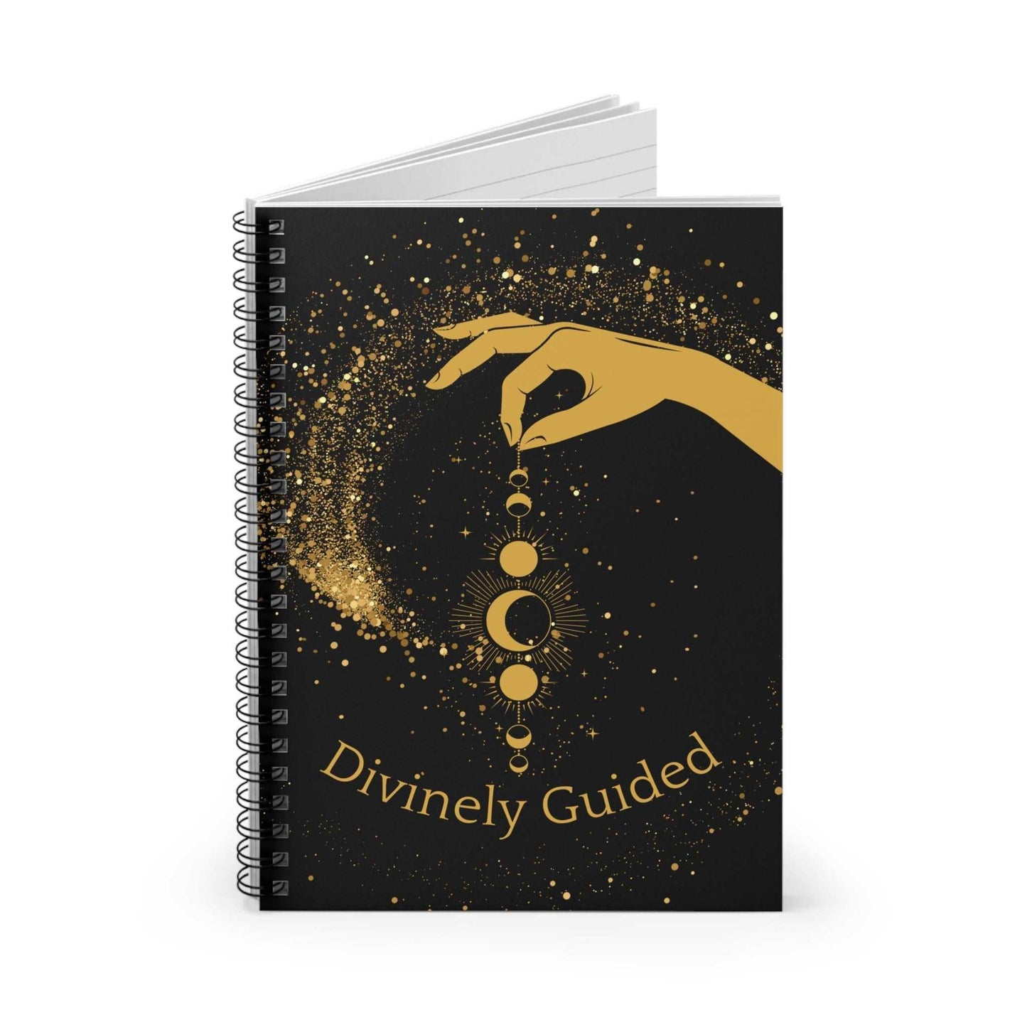 Divinely Guided Spiral Notebook - GV by Good Vibes