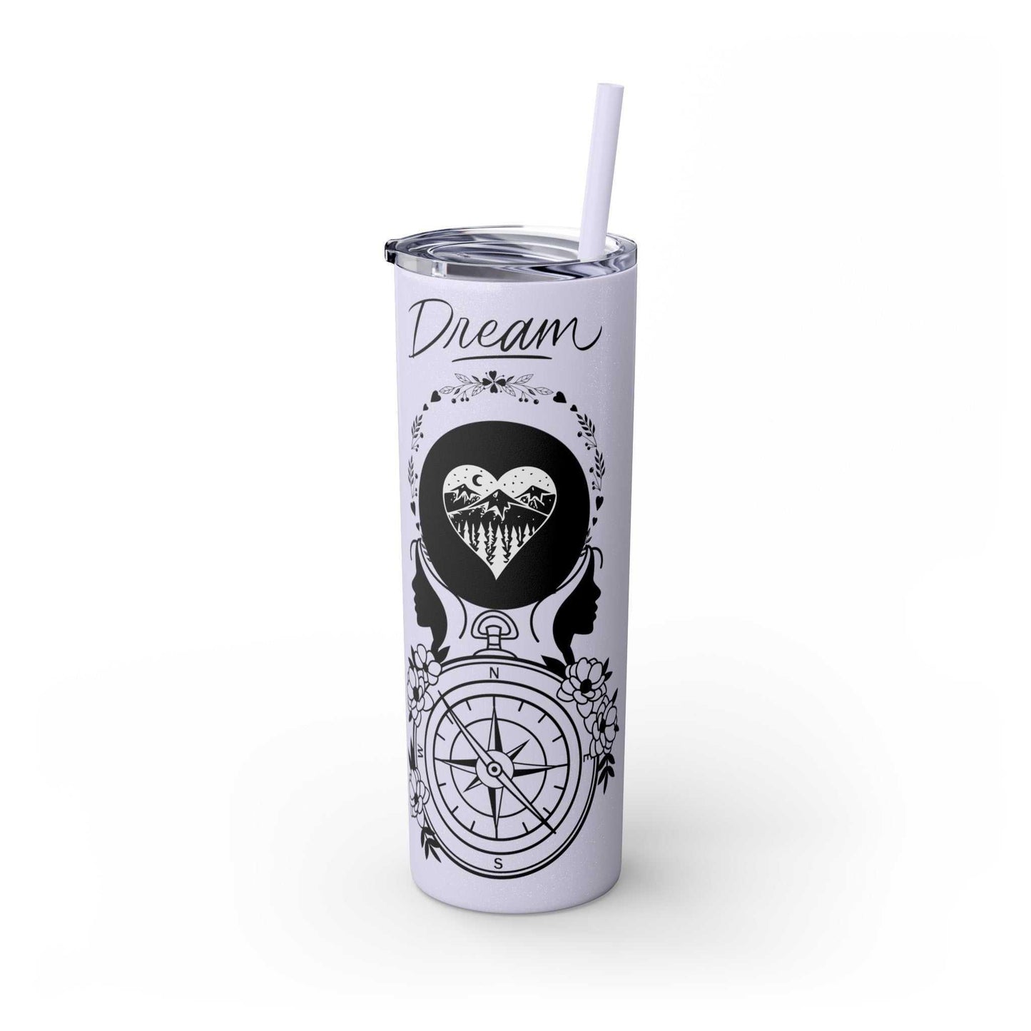 Dream Stainless Steel Skinny Tumbler - GV by Good Vibes