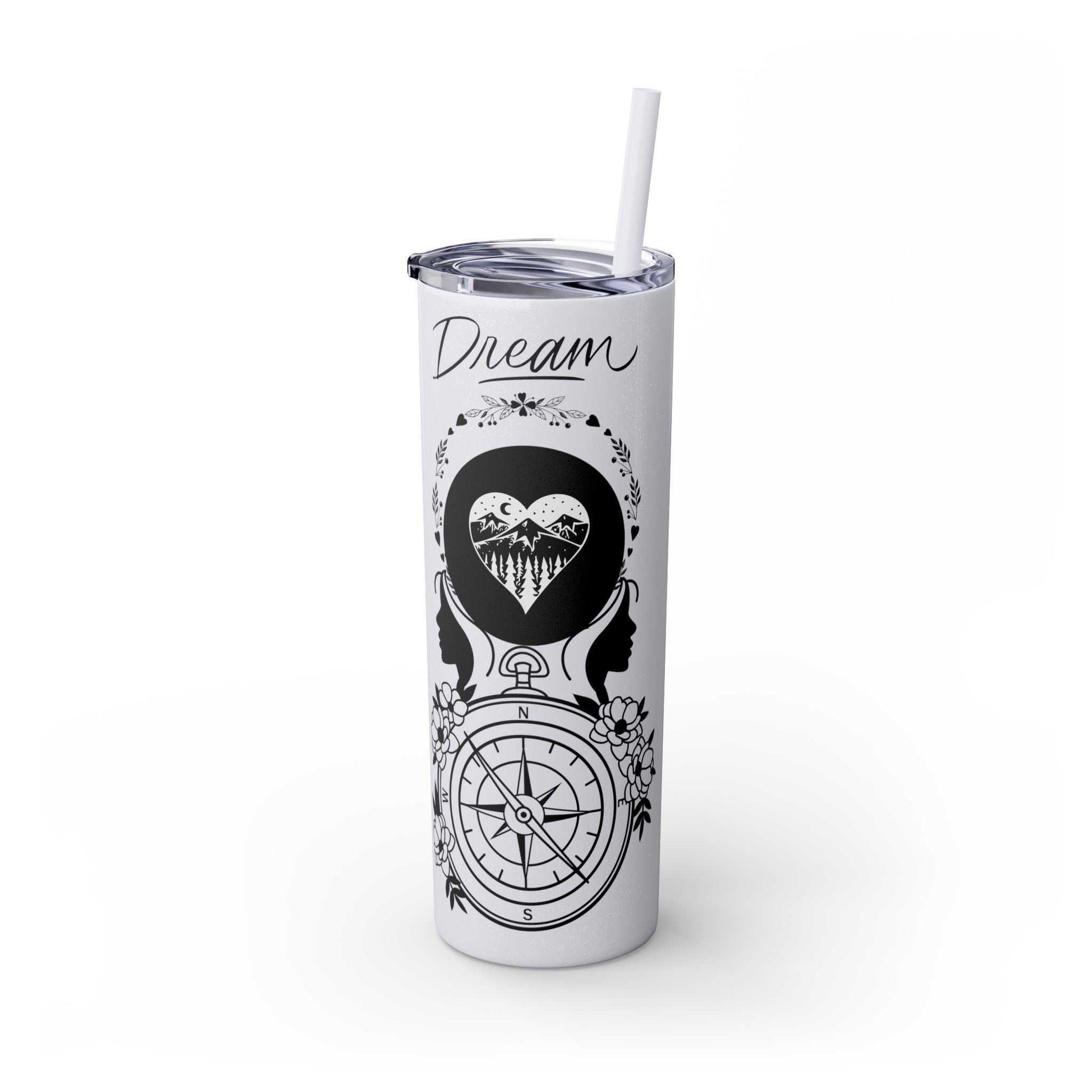 Dream Stainless Steel Skinny Tumbler - GV by Good Vibes