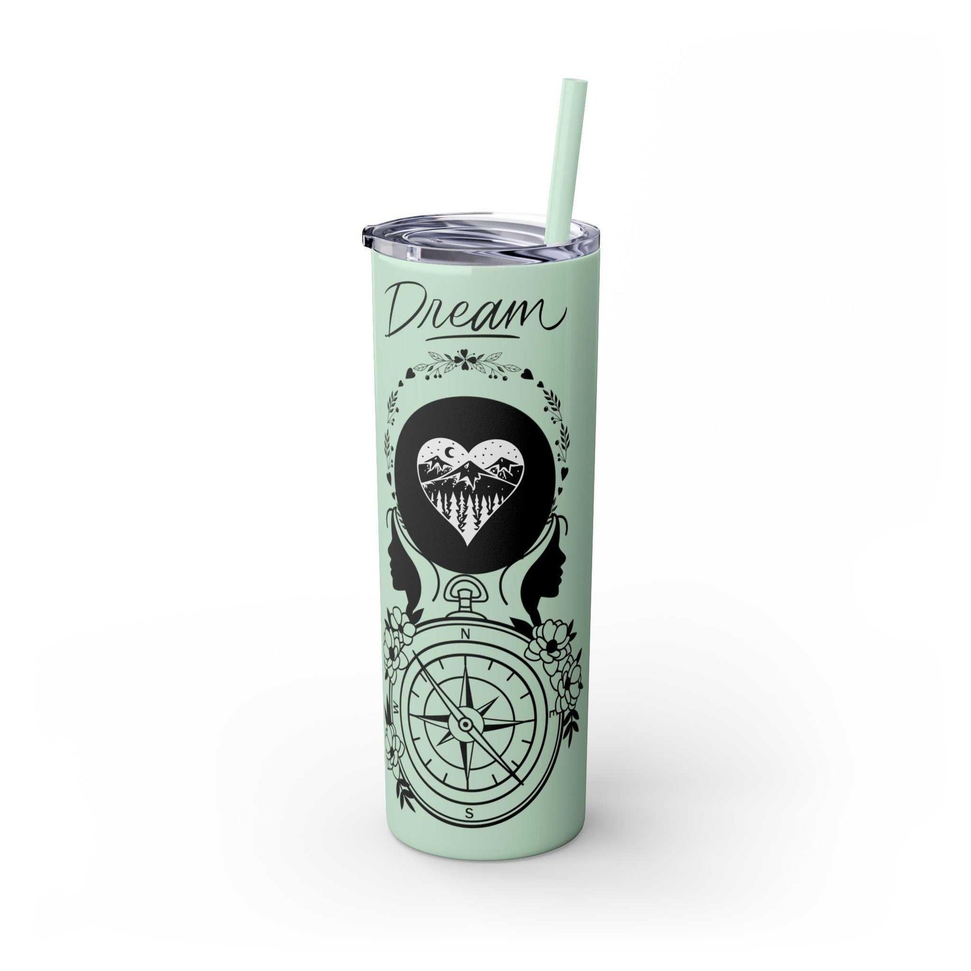 Dream Stainless Steel Skinny Tumbler - GV by Good Vibes