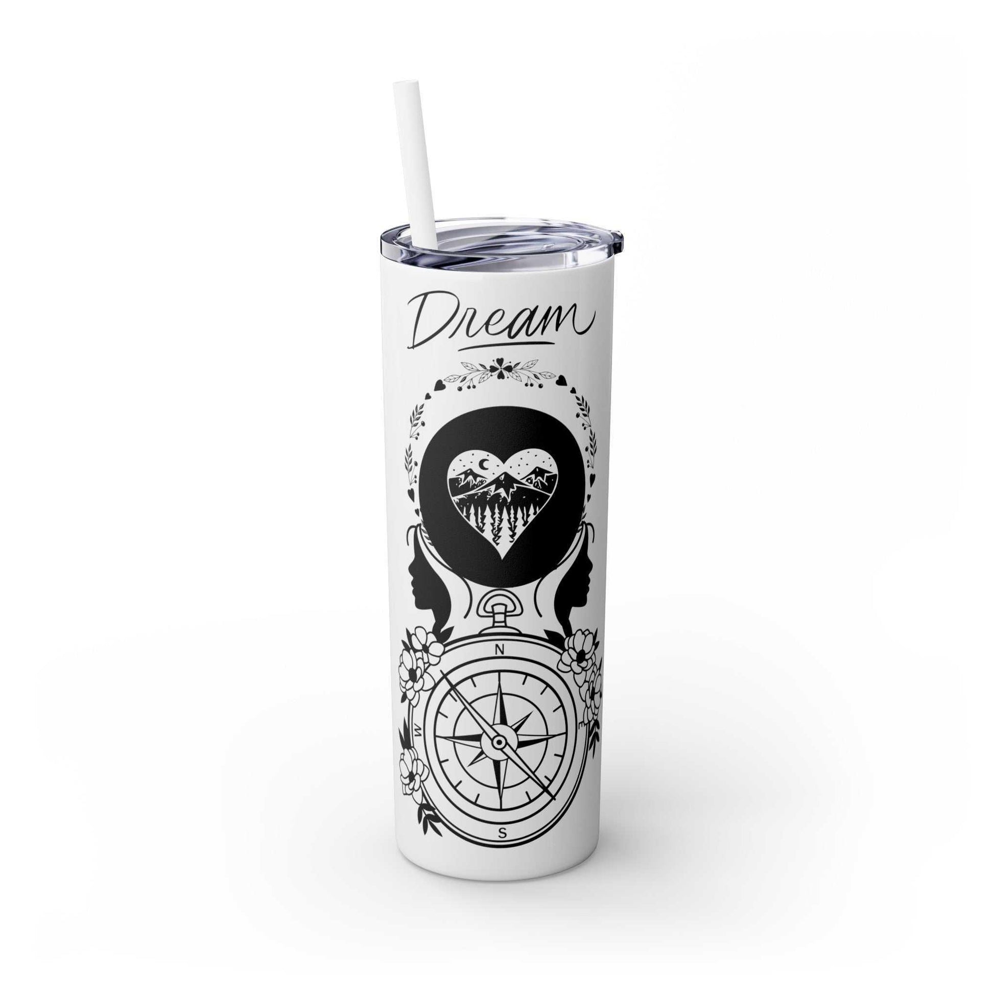 Dream Stainless Steel Skinny Tumbler - GV by Good Vibes