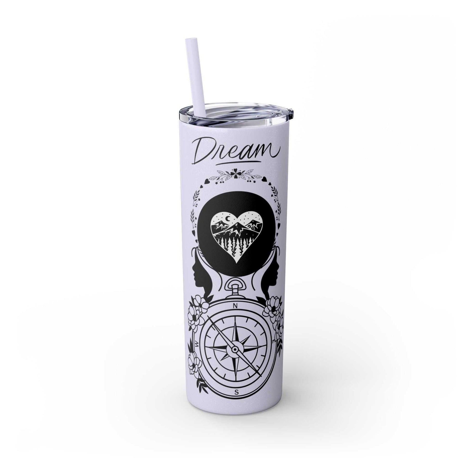 Dream Stainless Steel Skinny Tumbler - GV by Good Vibes