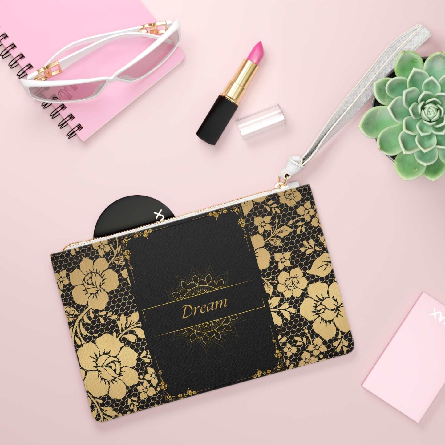 Elegant Dream Floral Clutch Bag - GV by Good Vibes