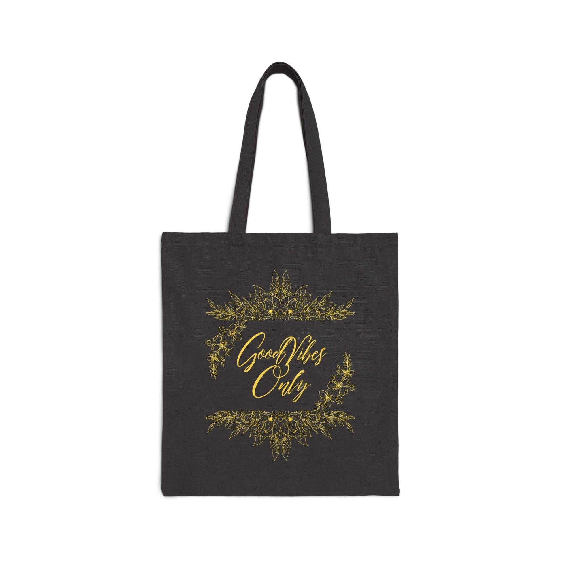 Good Vibes Only Canvas Tote Bag - GV by Good Vibes