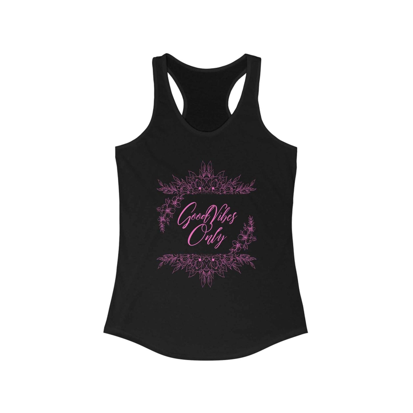 Good Vibes Only Racerback Lightweight Tank Top - GV by Good Vibes