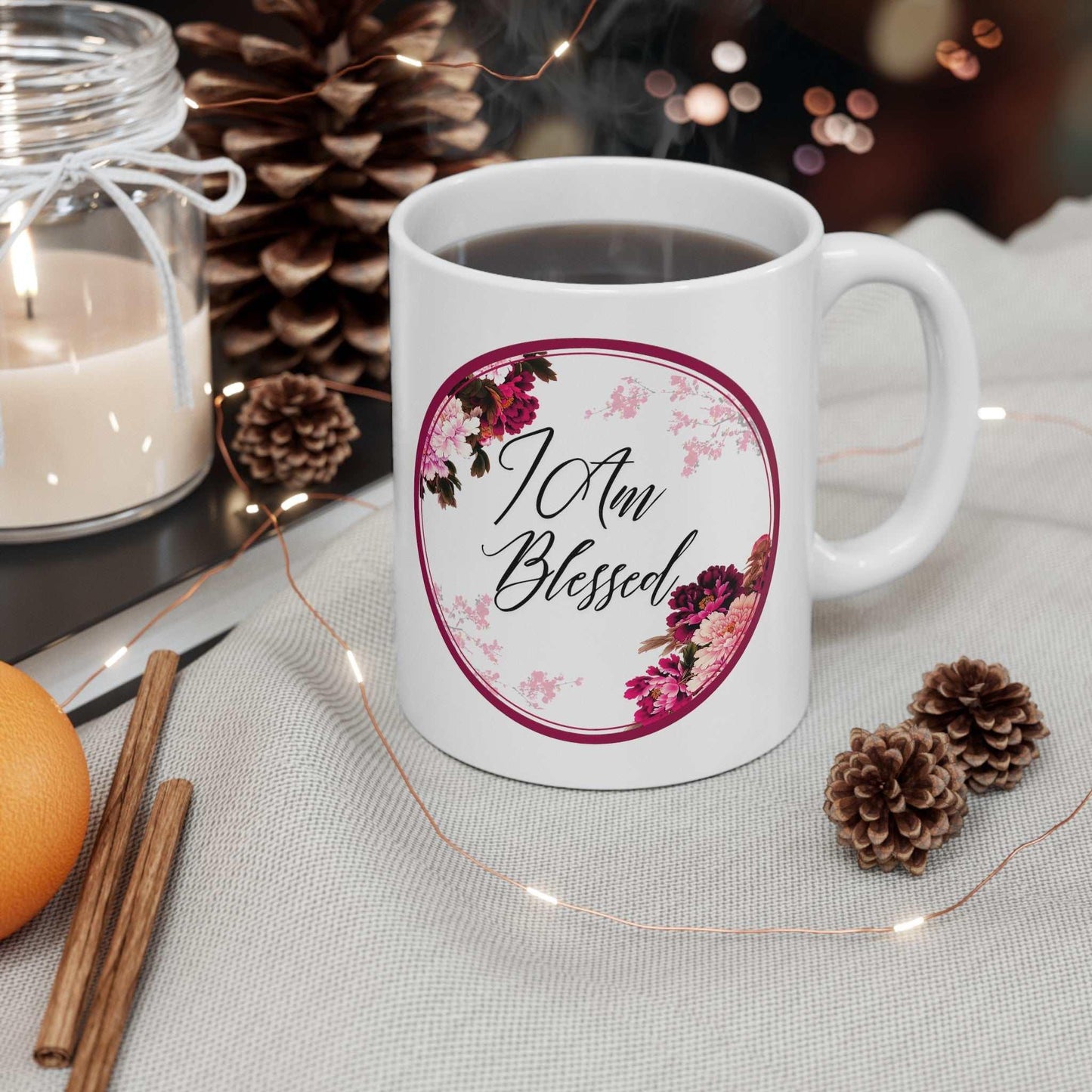 I Am Blessed Coffee Mug - GV by Good Vibes