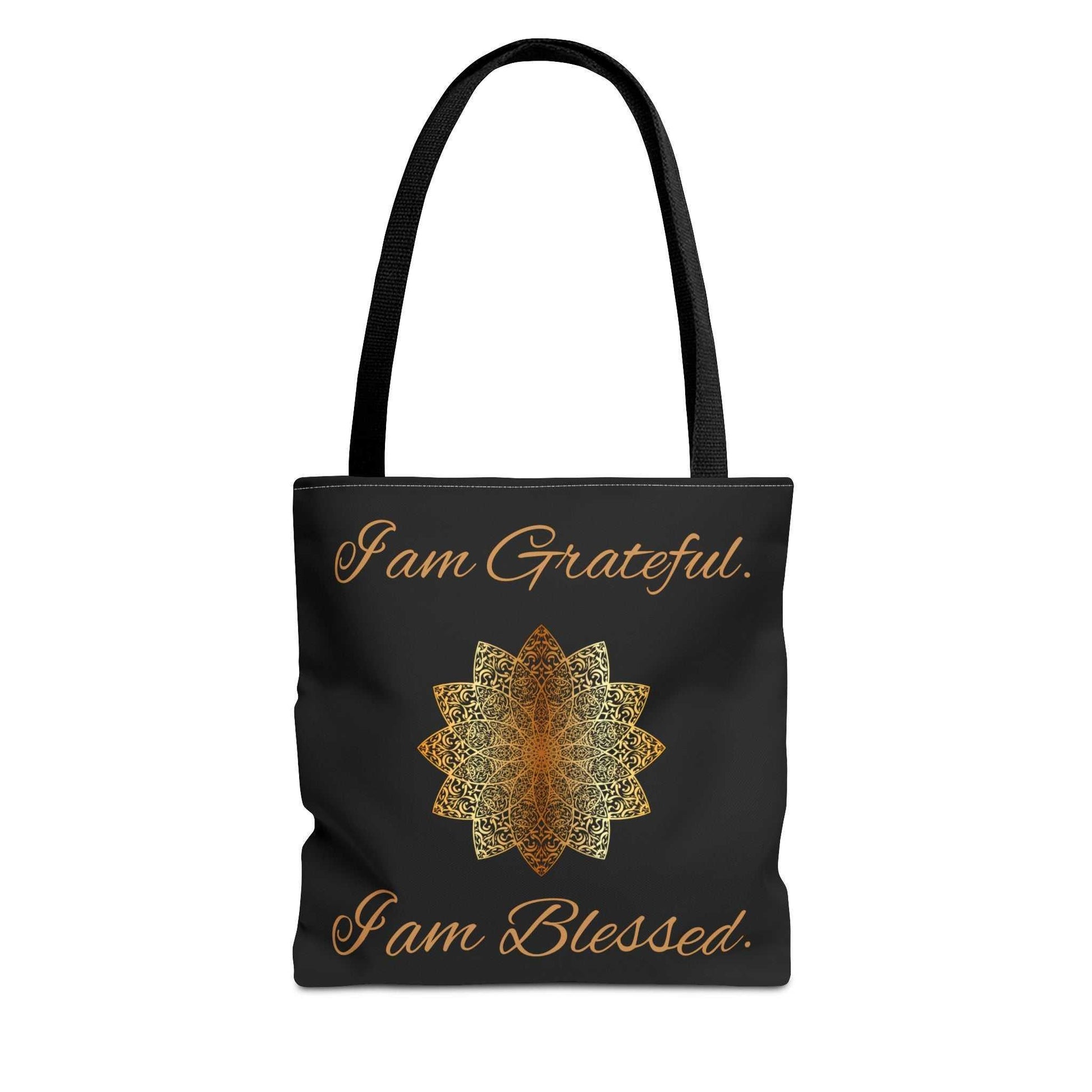 I Am Grateful, I Am Blessed Tote Bag - GV by Good Vibes