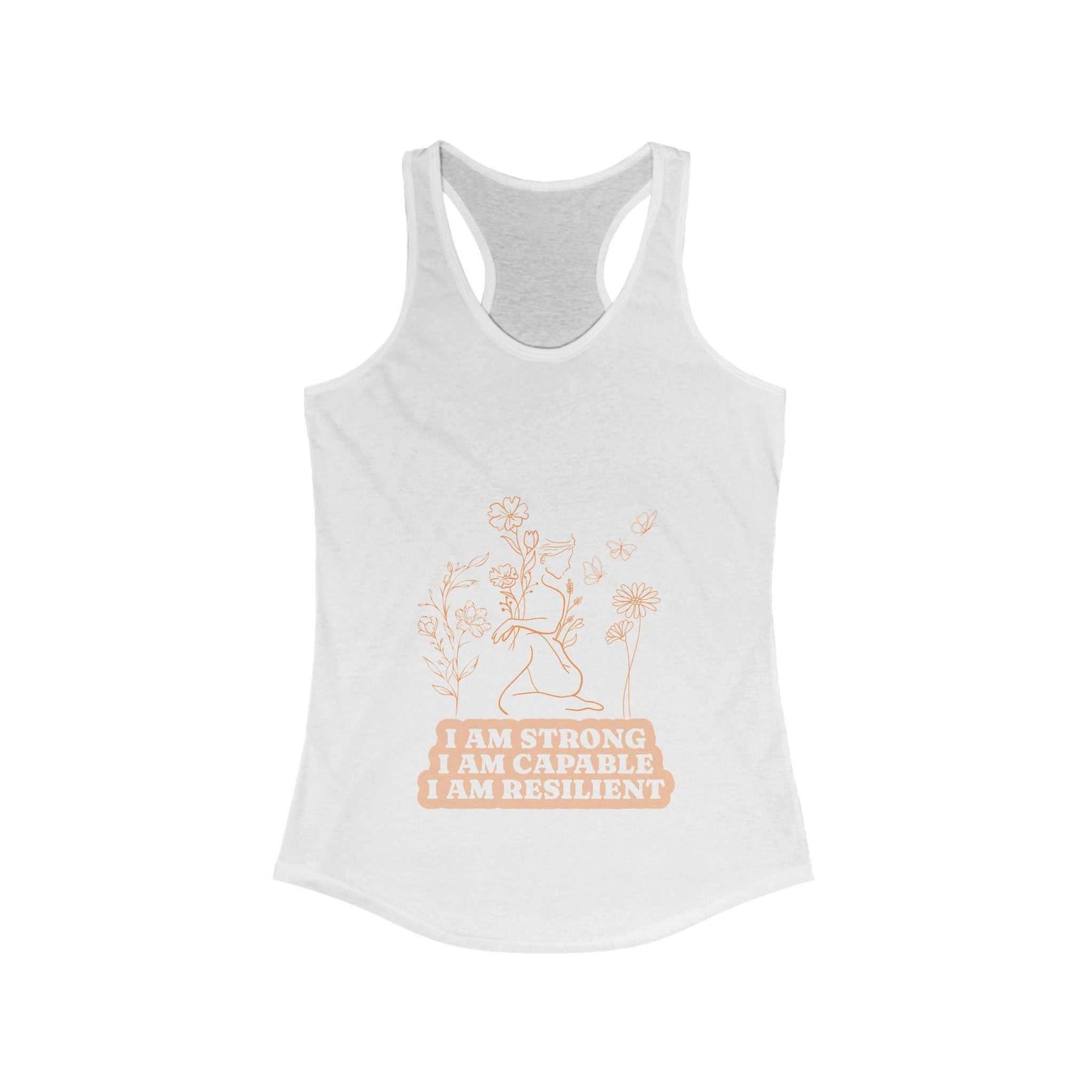 Lightweight Tank with Inspirational Affirmation - GV by Good Vibes