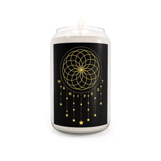 Manifesting Candle Scented with Natural Soy Wax - GV by Good Vibes