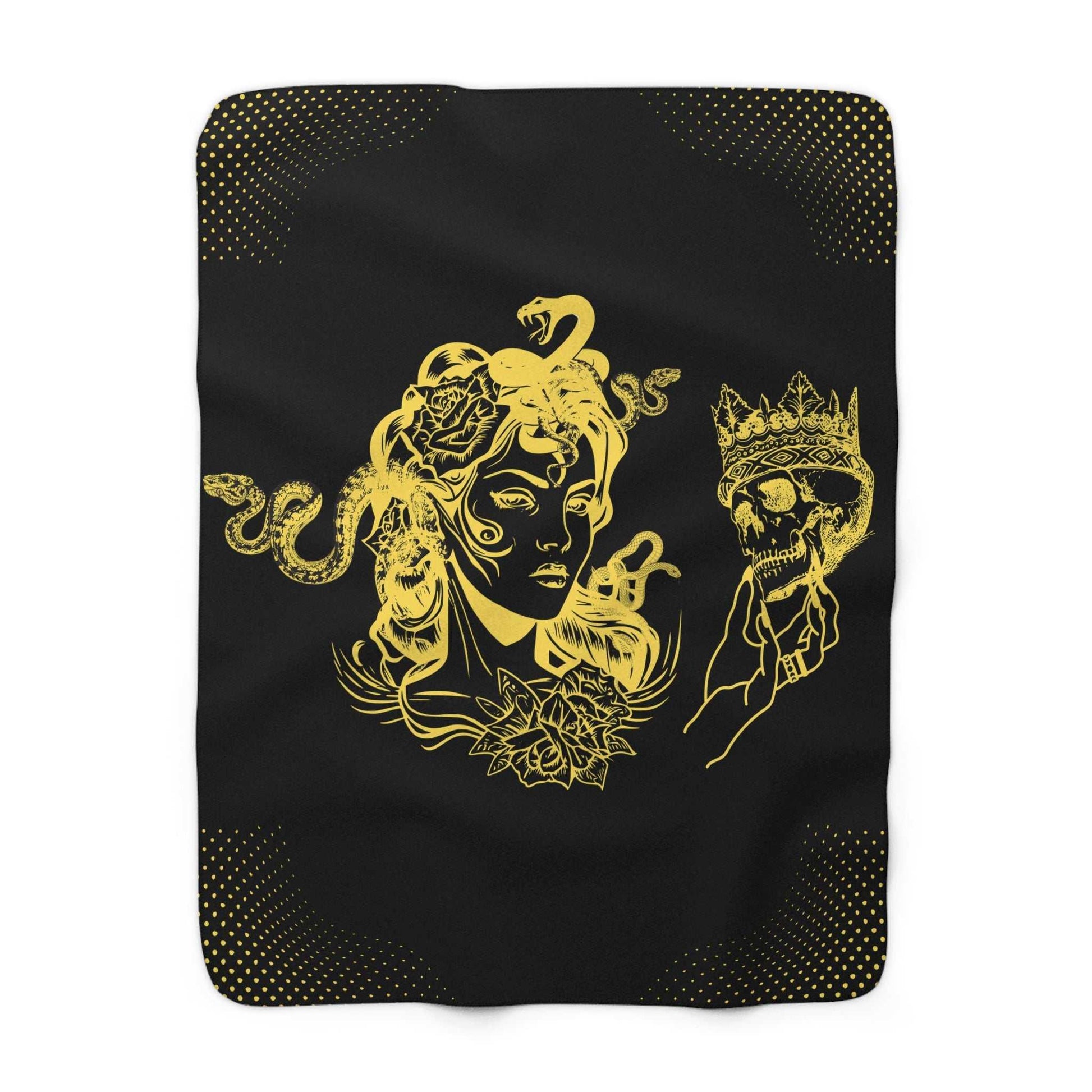 Medusa Design Cozy Fleece Blanket - GV by Good Vibes