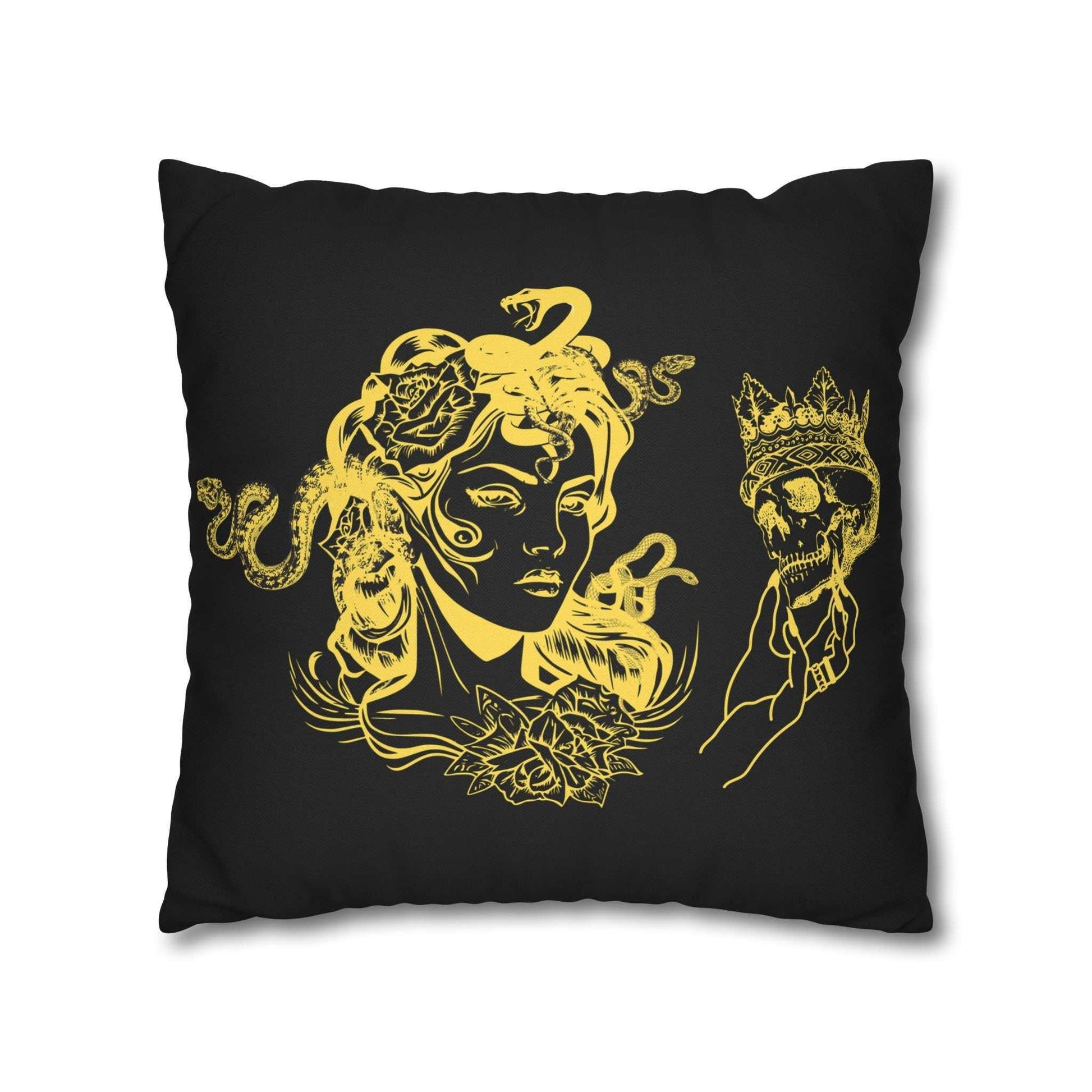 Medusa Design Pillowcase - Goddess Home Decor - GV by Good Vibes