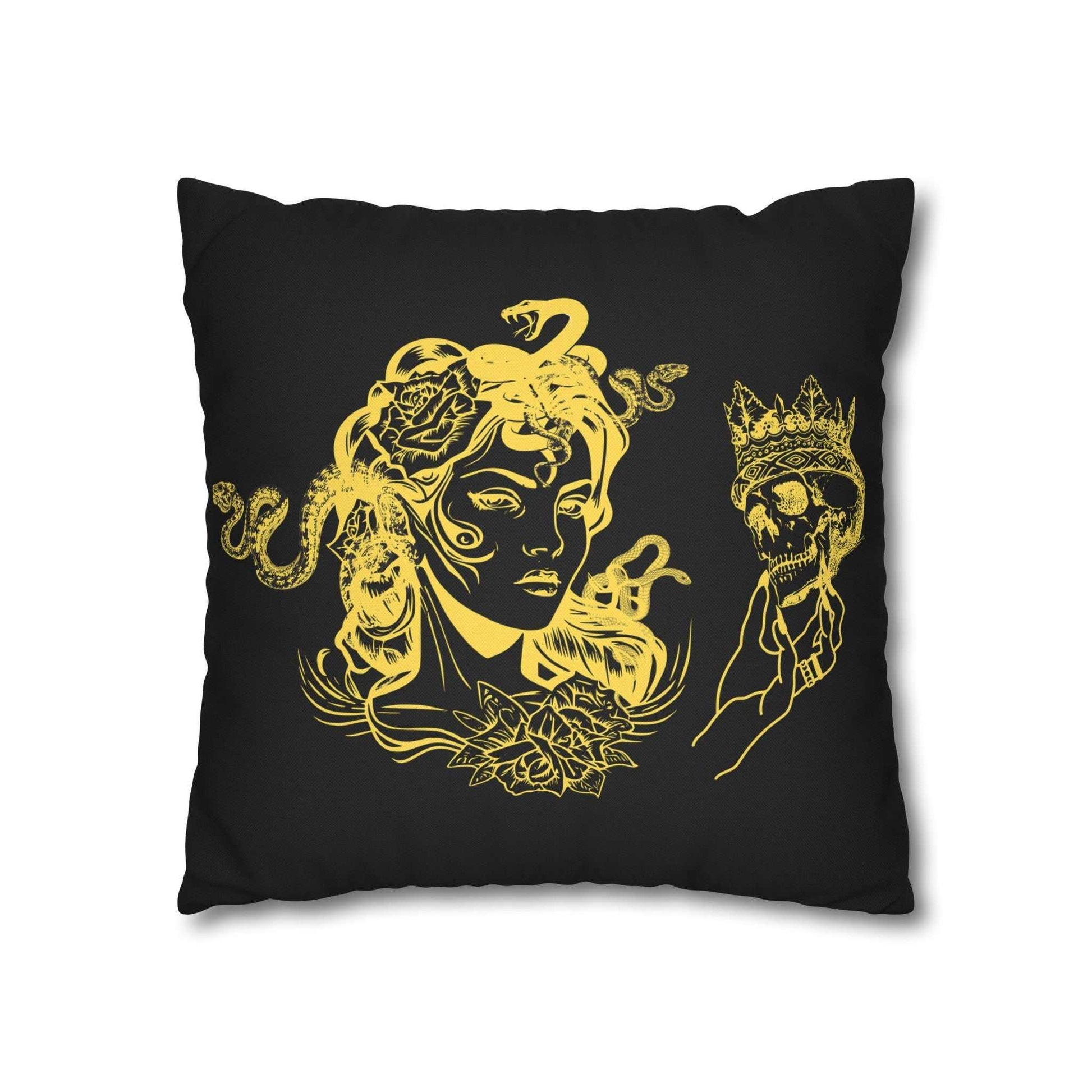 Medusa Design Pillowcase - Goddess Home Decor - GV by Good Vibes