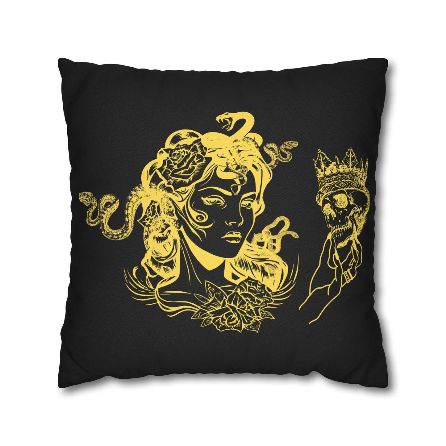 Medusa Design Pillowcase - Goddess Home Decor - GV by Good Vibes