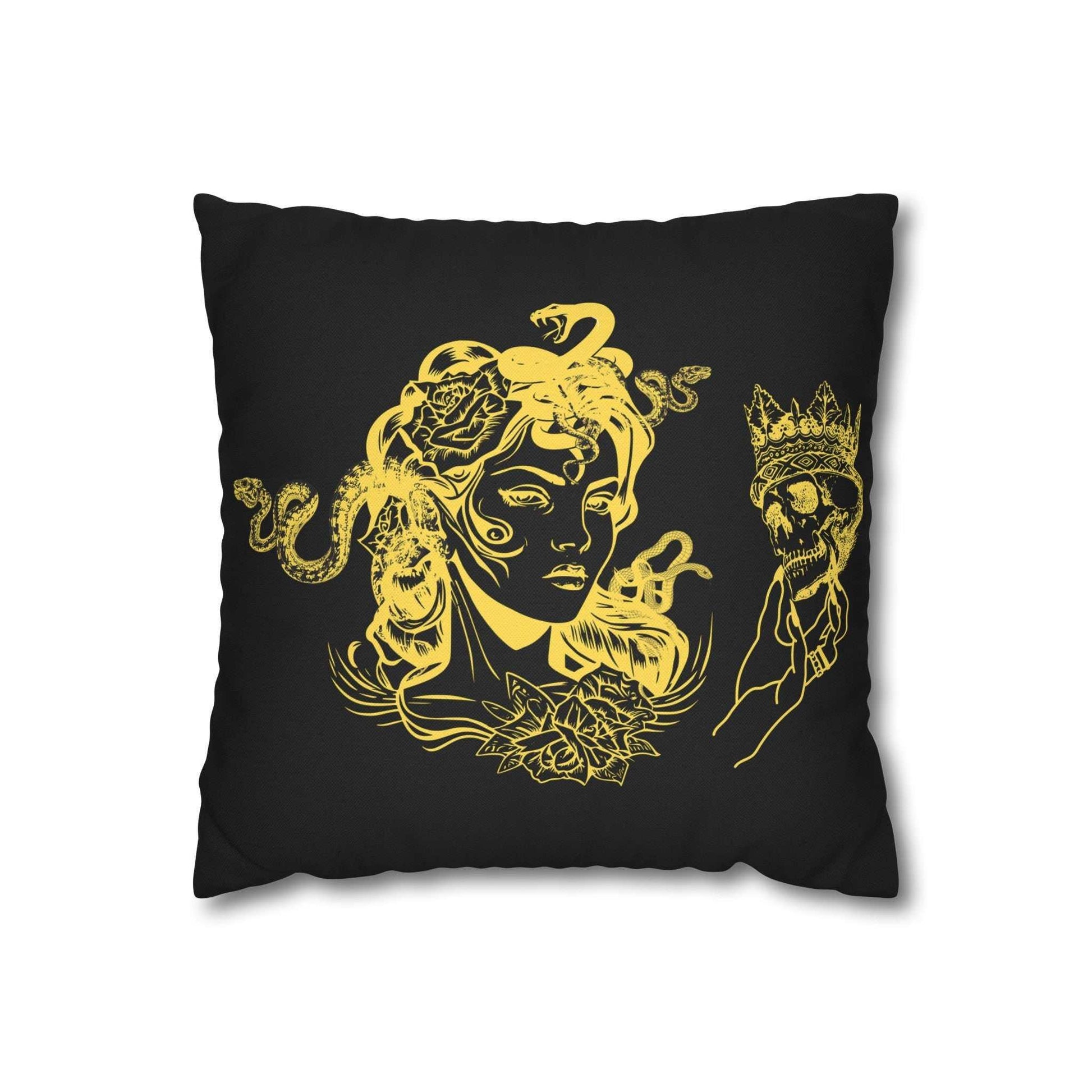 Medusa Design Pillowcase - Goddess Home Decor - GV by Good Vibes