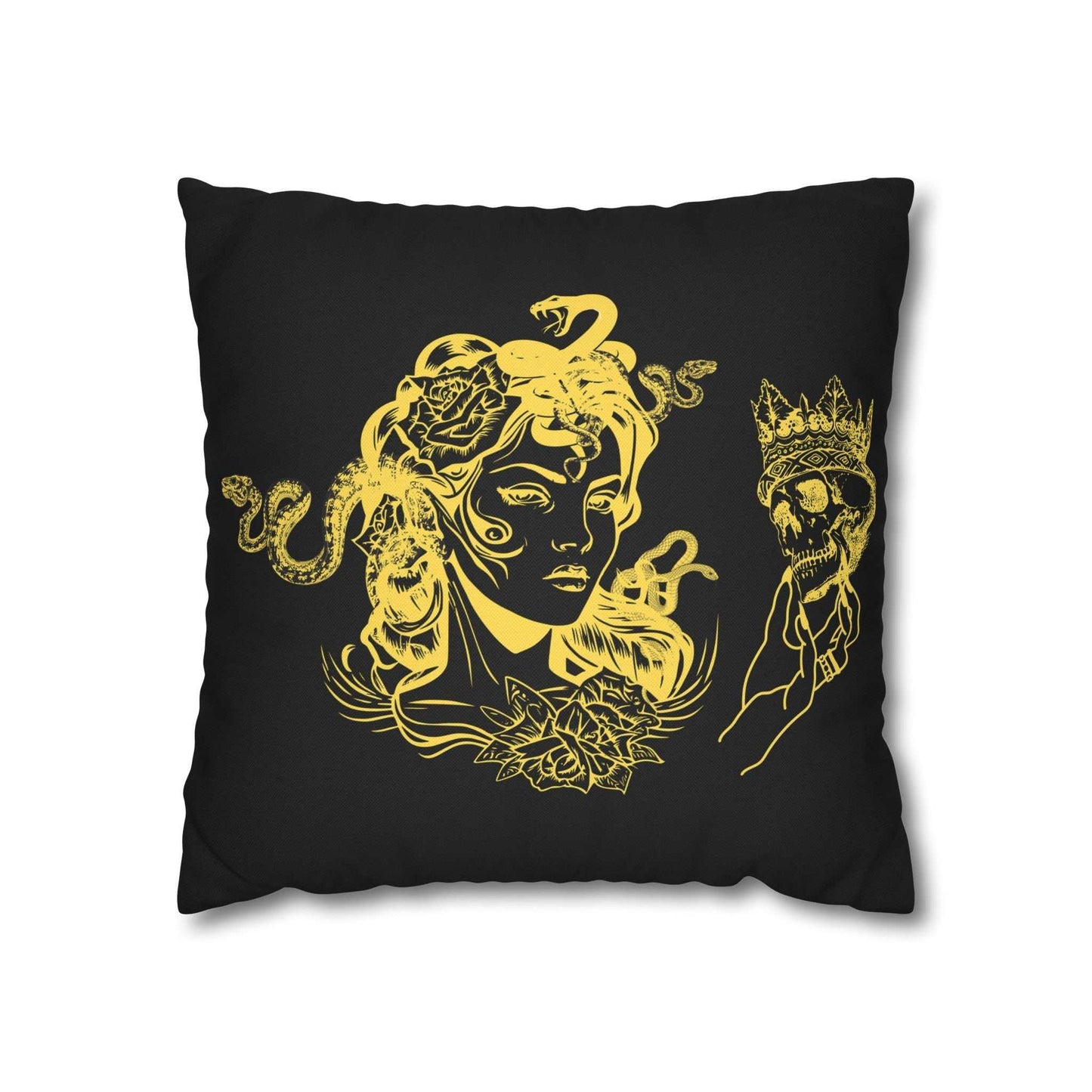 Medusa Design Pillowcase - Goddess Home Decor - GV by Good Vibes