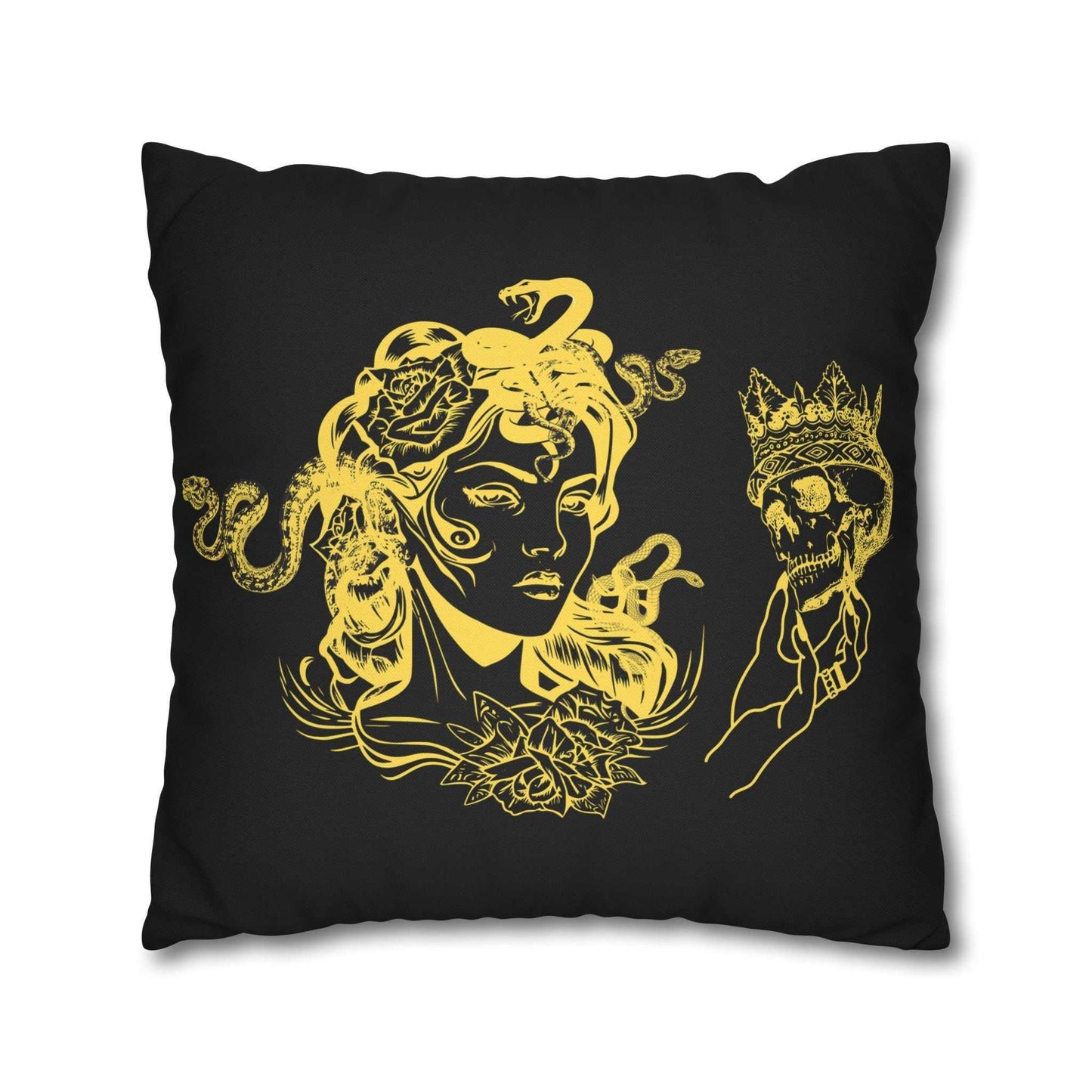 Medusa Design Pillowcase - Goddess Home Decor - GV by Good Vibes