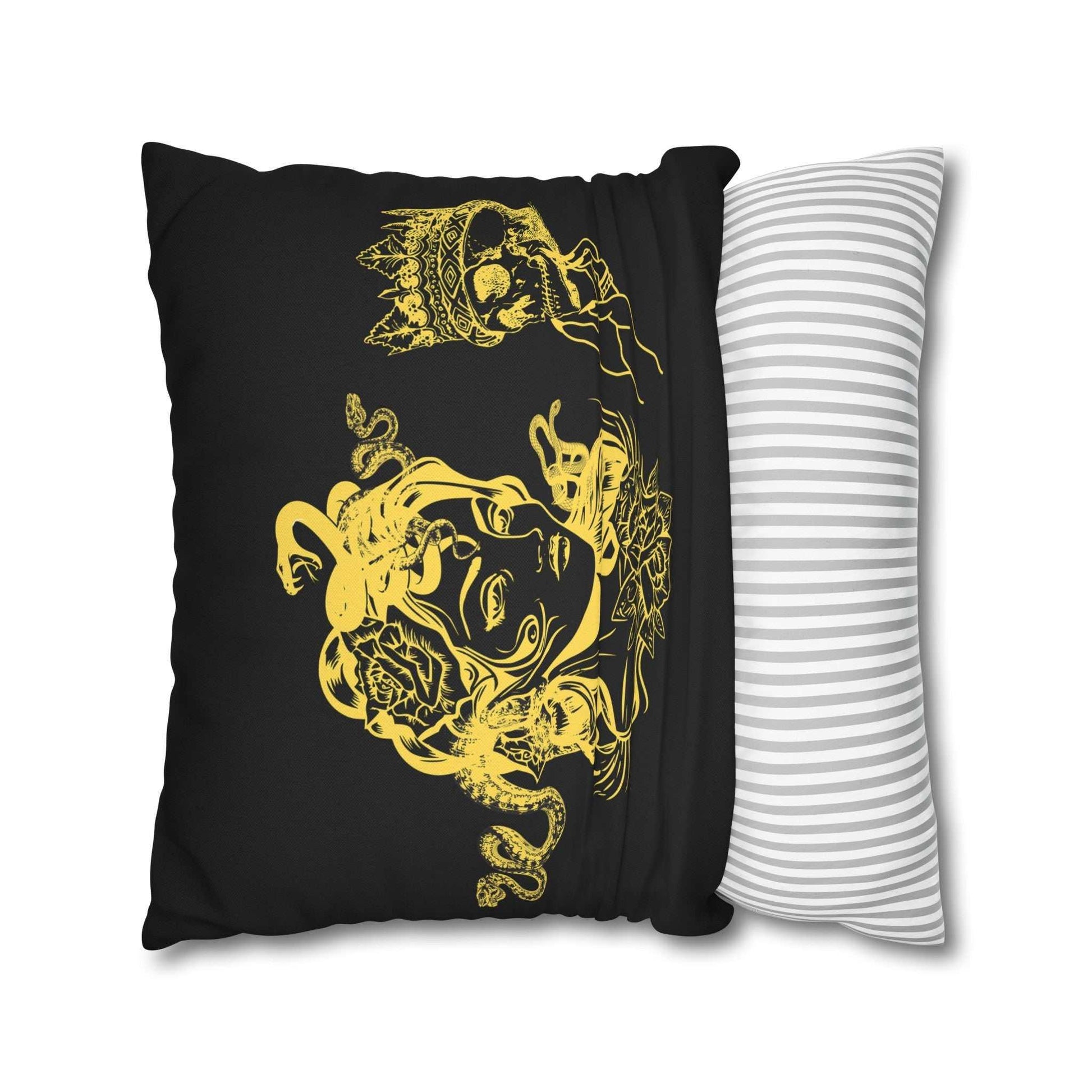 Medusa Design Pillowcase - Goddess Home Decor - GV by Good Vibes