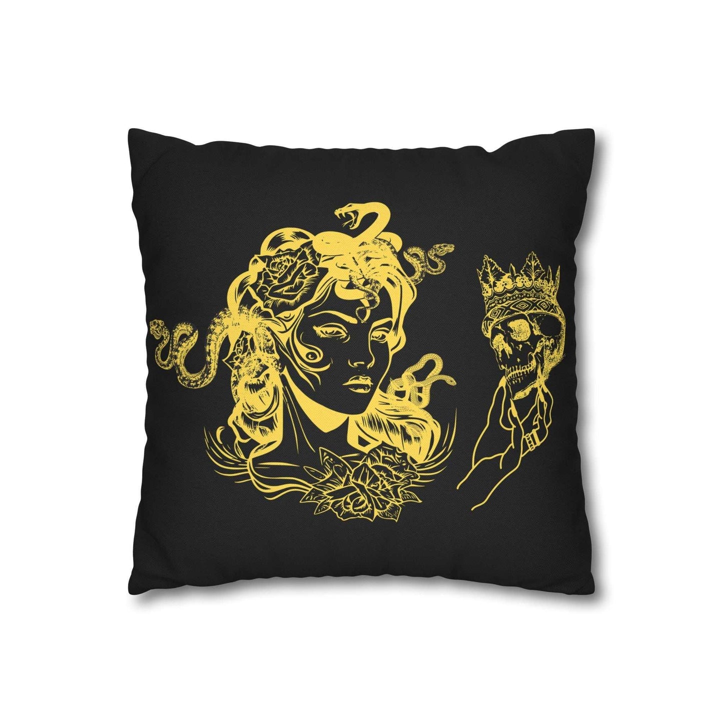 Medusa Design Pillowcase - Goddess Home Decor - GV by Good Vibes