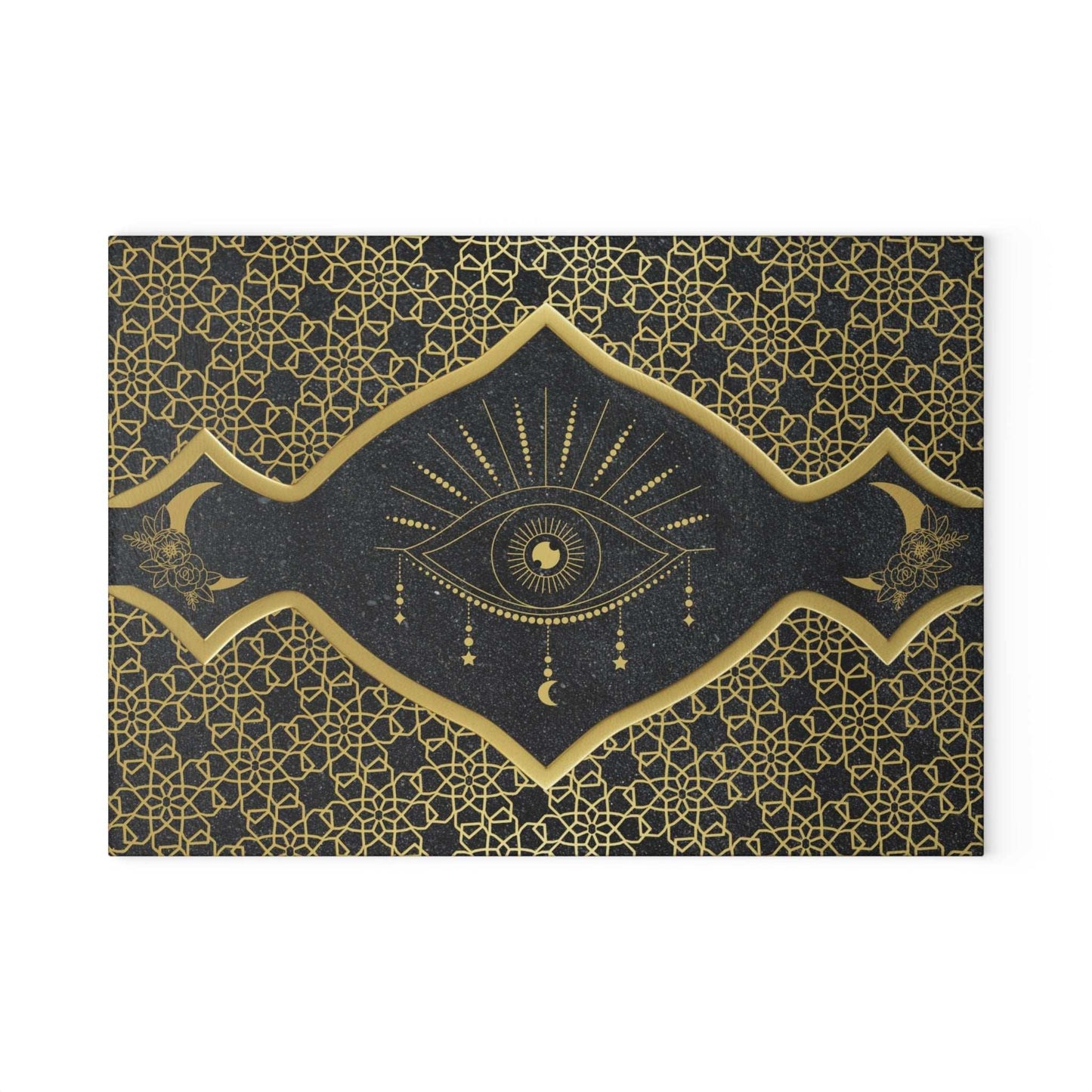 Mystical Eye Glass Cutting Board - GV by Good Vibes