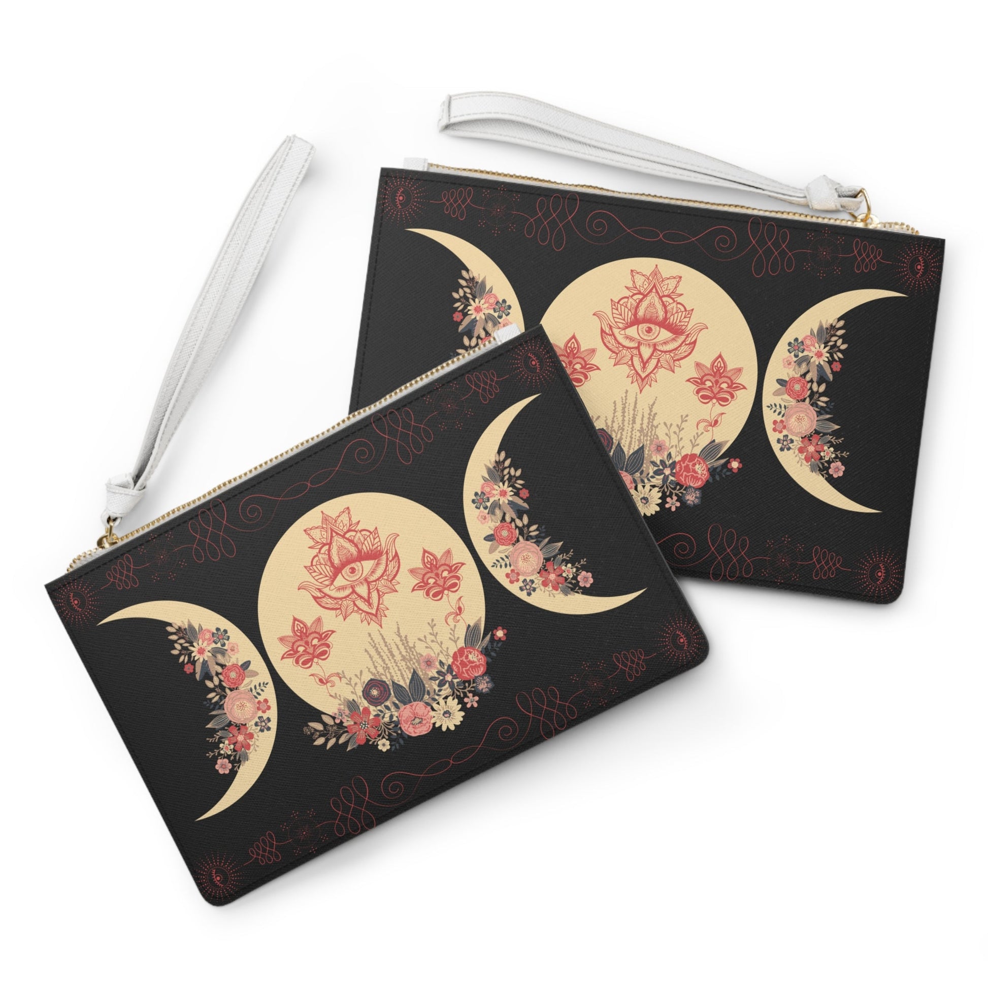 Triple Moon Goddess Wristlet Clutch - GV by Good Vibes