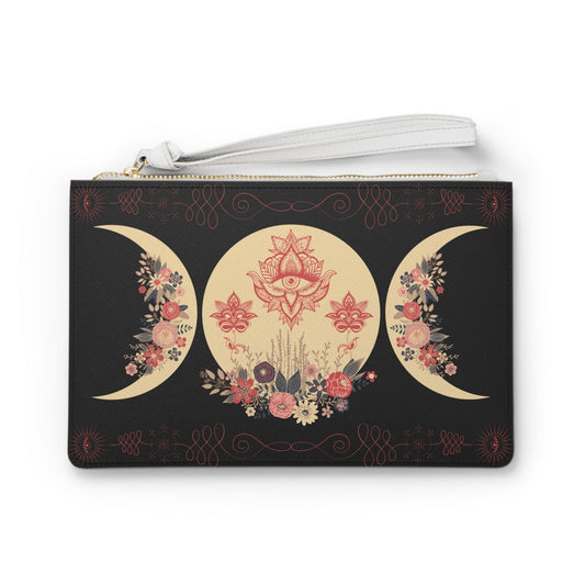 Triple Moon Goddess Wristlet Clutch - GV by Good Vibes