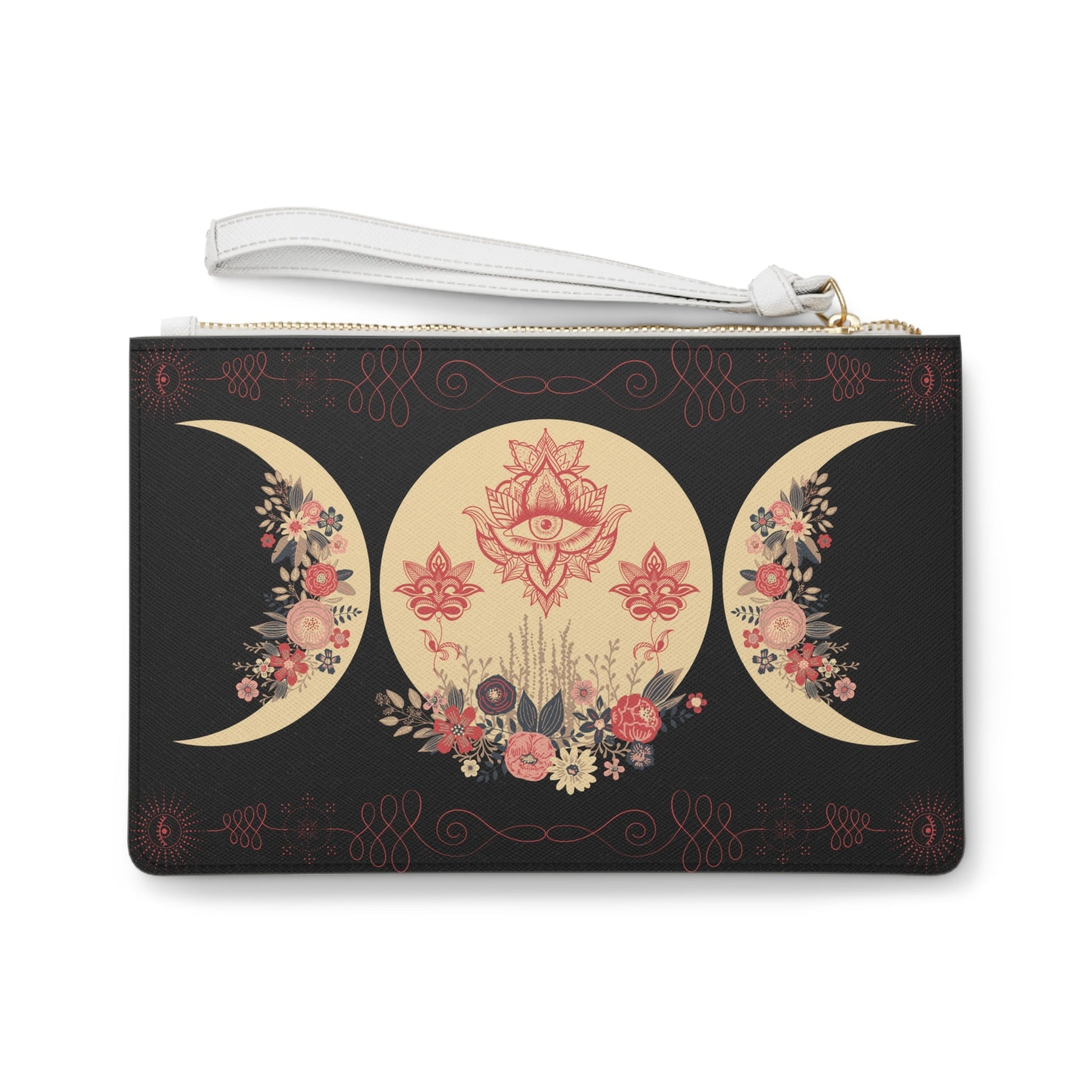 Triple Moon Goddess Wristlet Clutch - GV by Good Vibes