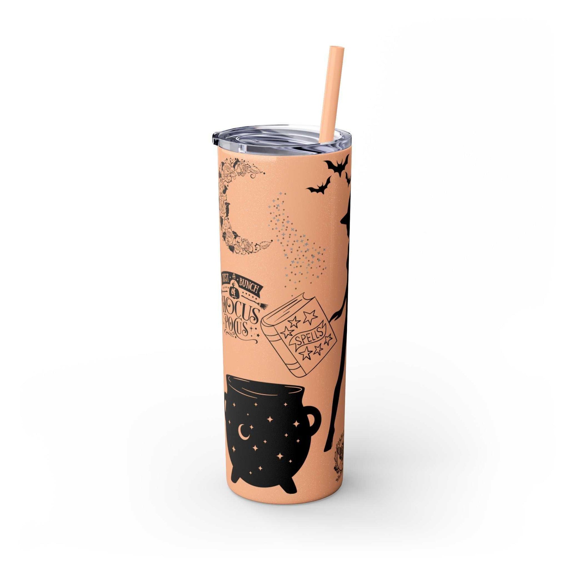 Witches Brew Skinny Tumbler | Matching Straw | 20oz - GV by Good Vibes