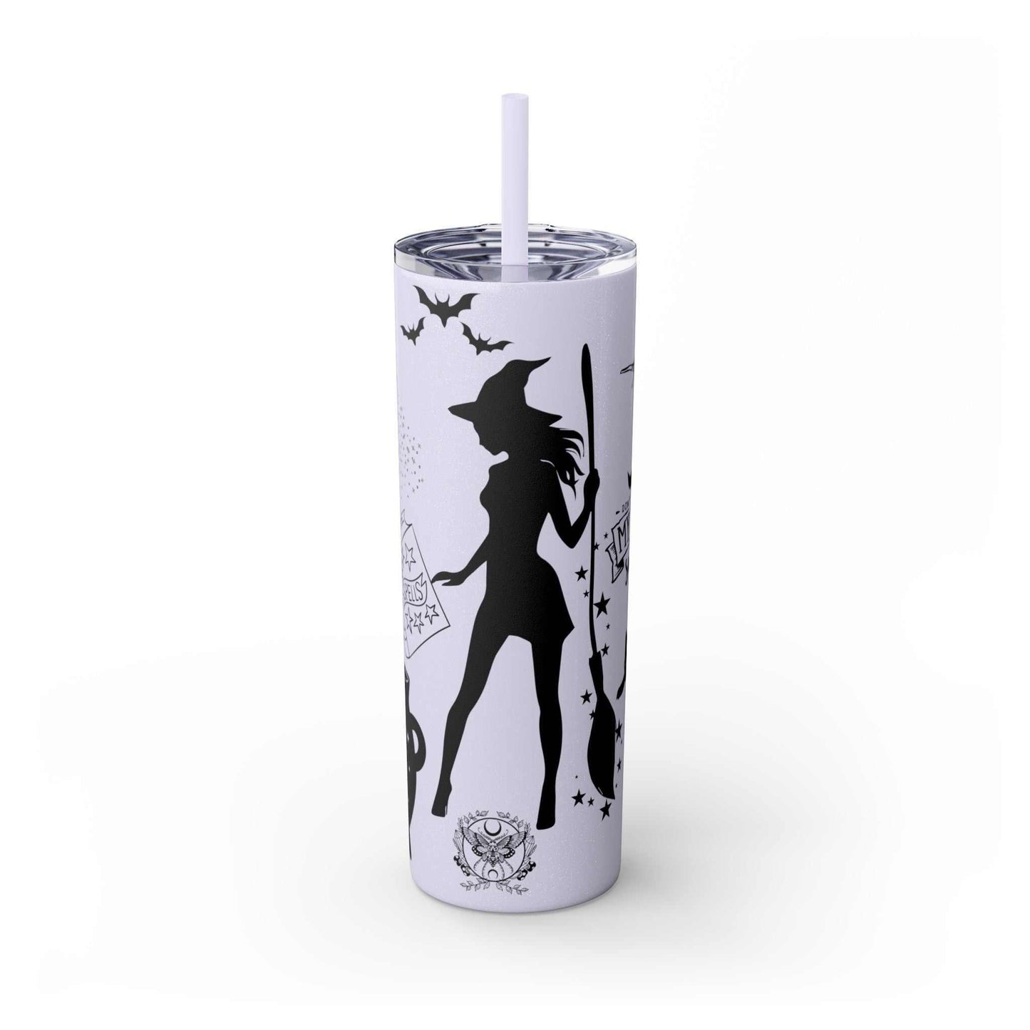 Witches Brew Skinny Tumbler | Matching Straw | 20oz - GV by Good Vibes