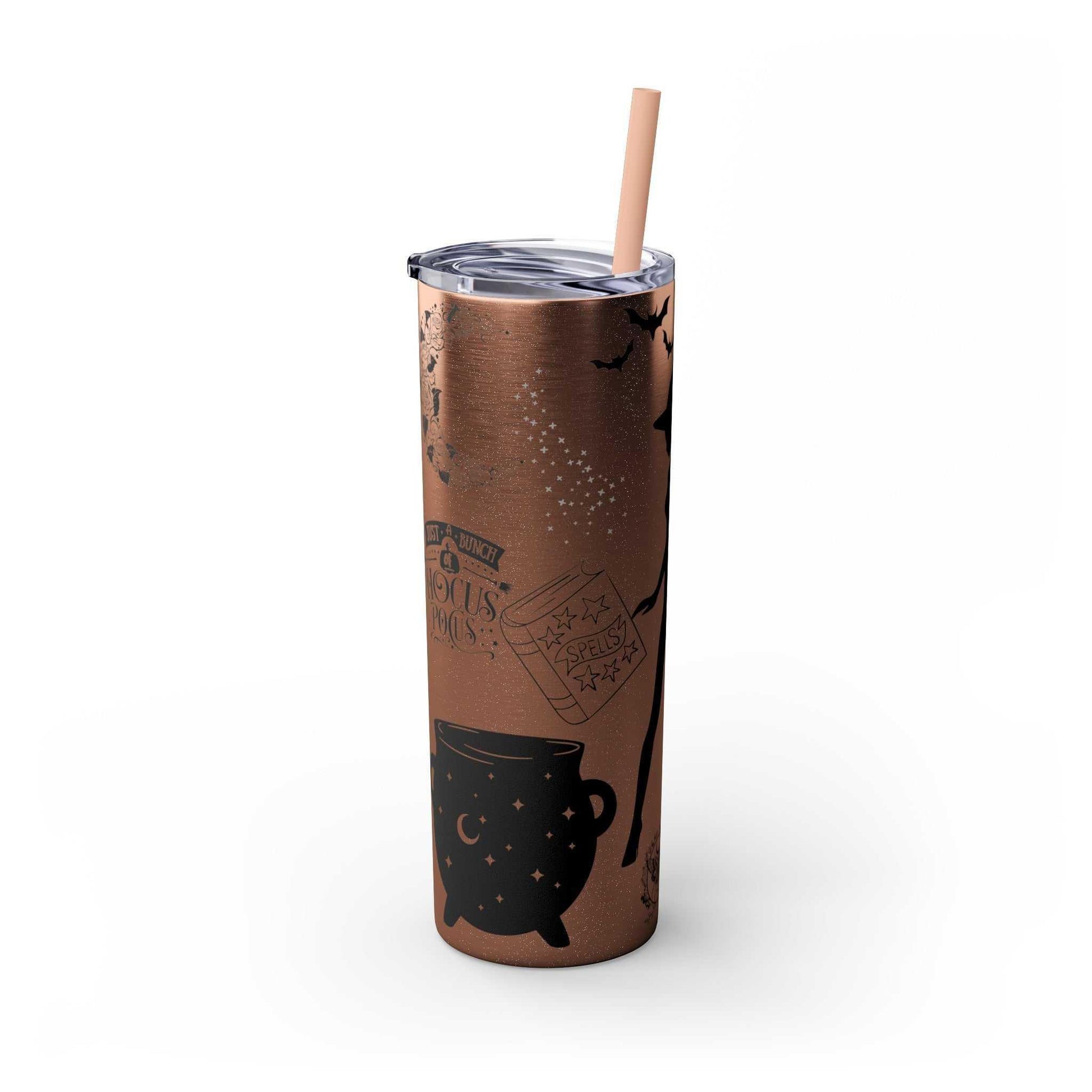 Witches Brew Skinny Tumbler | Matching Straw | 20oz - GV by Good Vibes