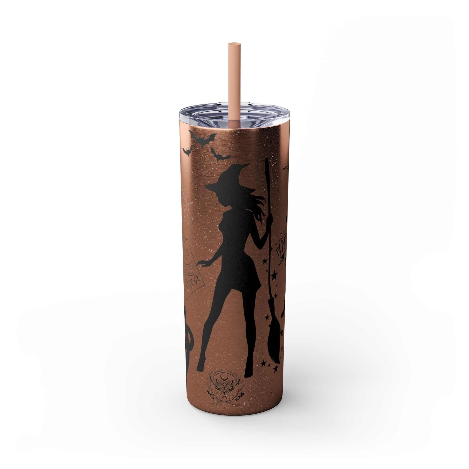 Witches Brew Skinny Tumbler | Matching Straw | 20oz - GV by Good Vibes