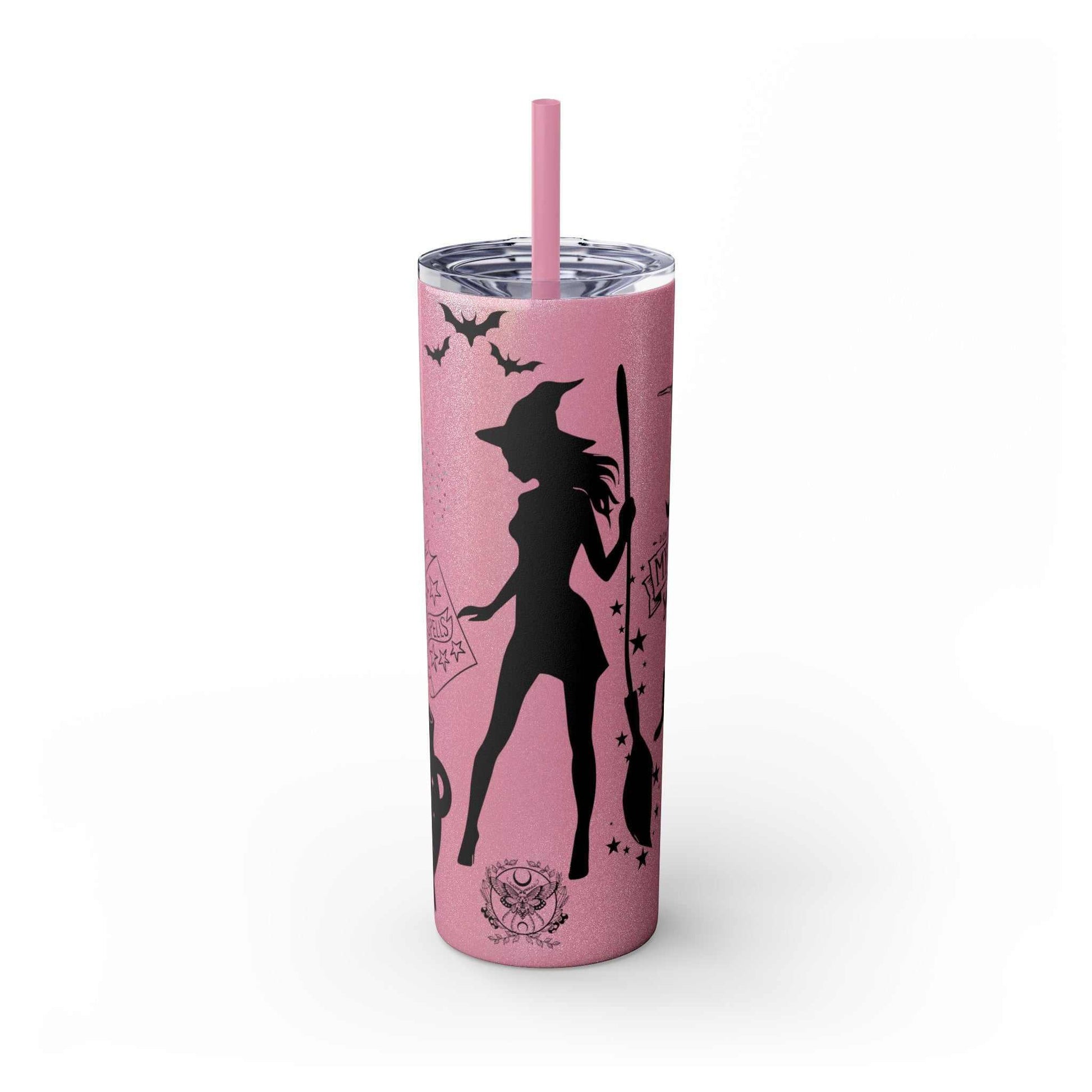 Witches Brew Skinny Tumbler | Matching Straw | 20oz - GV by Good Vibes