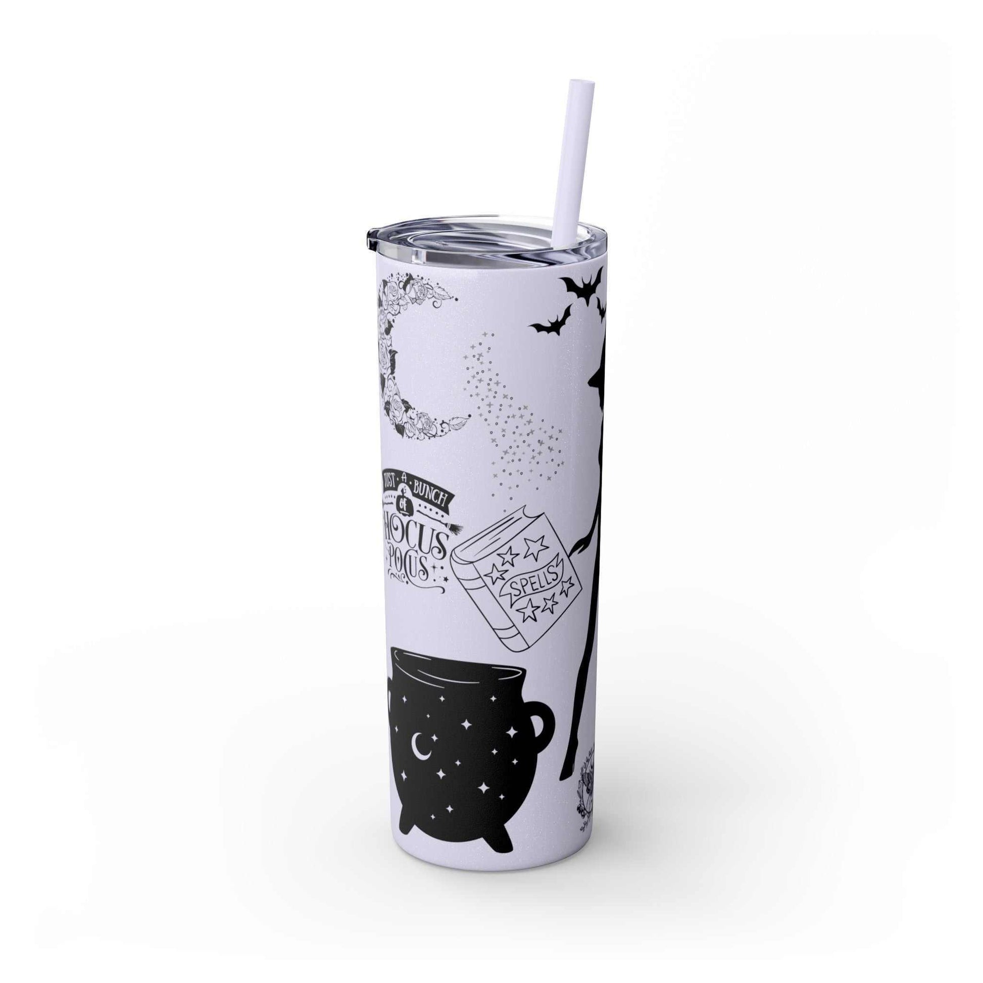 Witches Brew Skinny Tumbler | Matching Straw | 20oz - GV by Good Vibes