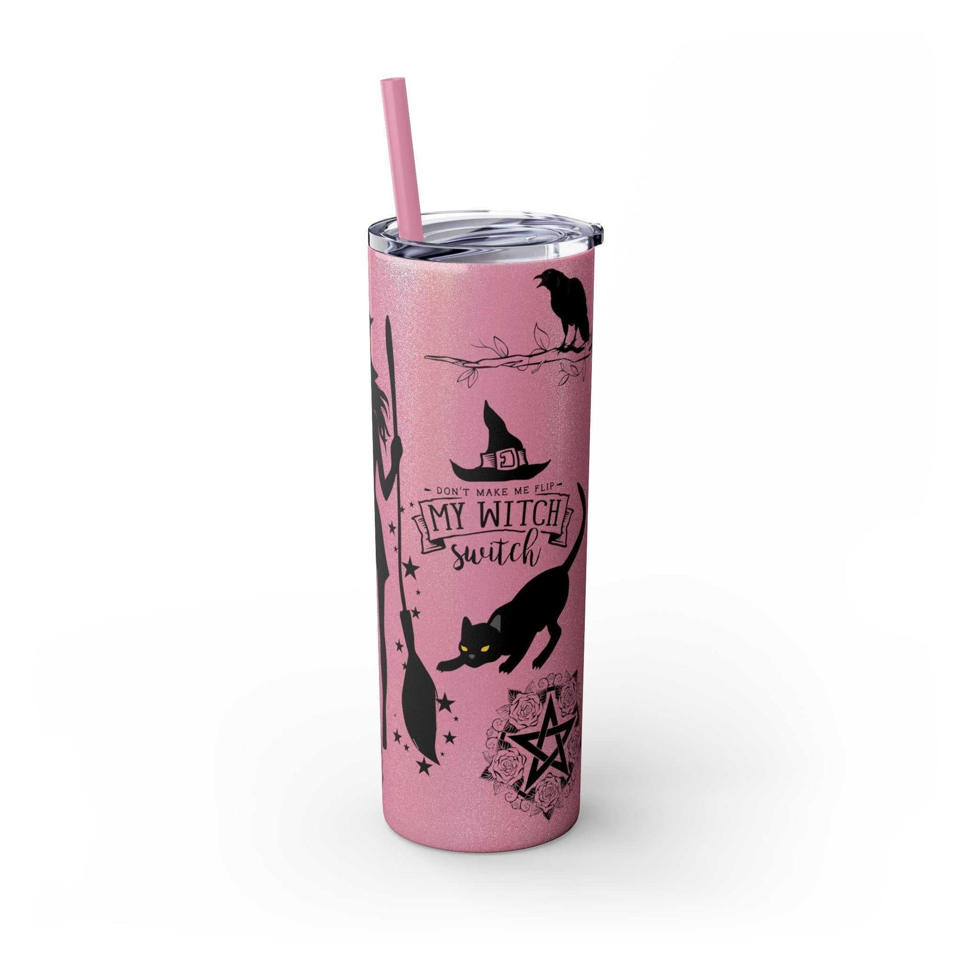 Witches Brew Skinny Tumbler | Matching Straw | 20oz - GV by Good Vibes