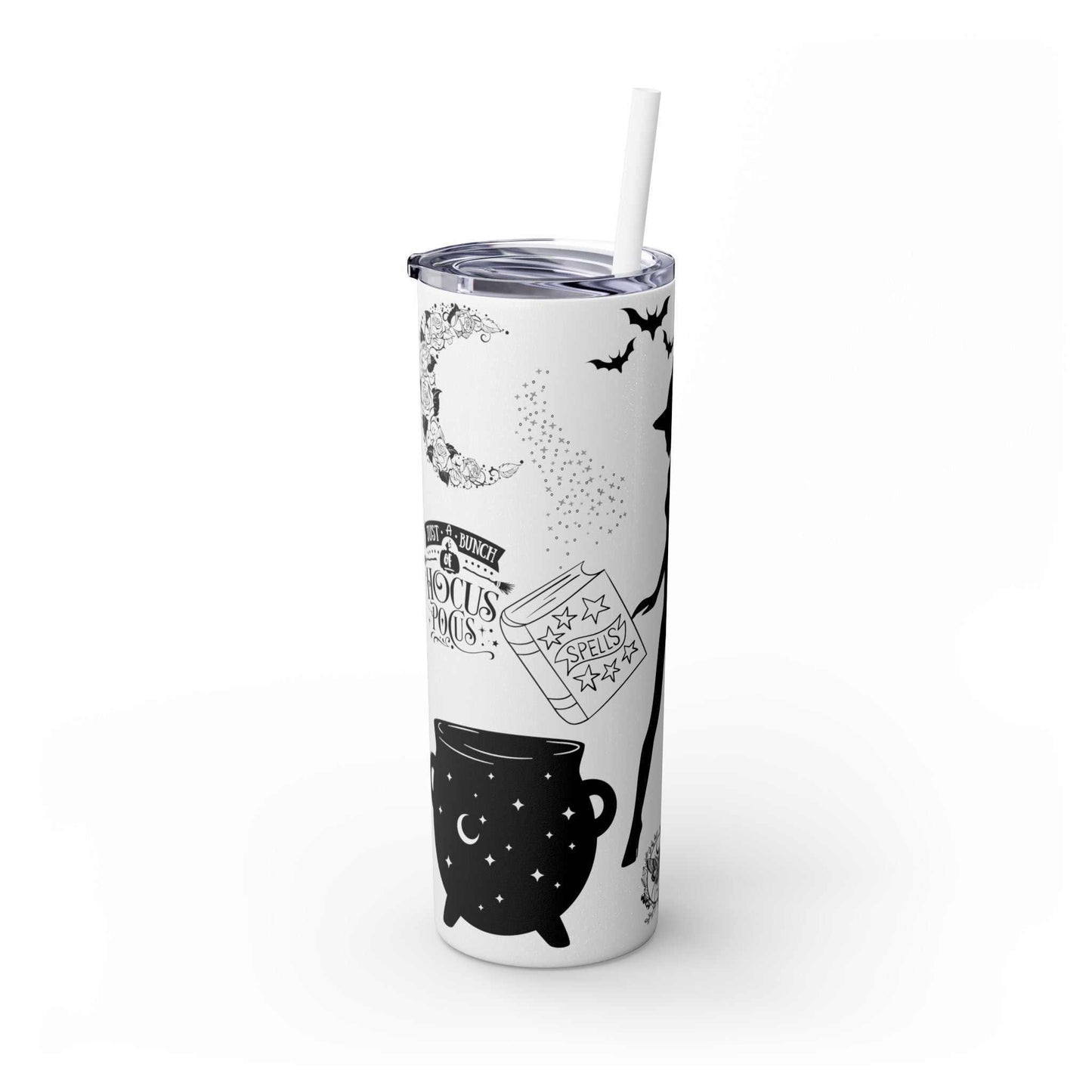 Witches Brew Skinny Tumbler | Matching Straw | 20oz - GV by Good Vibes