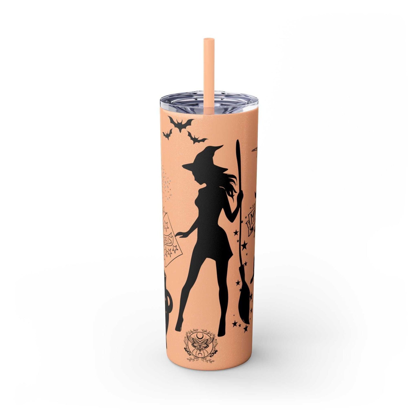 Witches Brew Skinny Tumbler | Matching Straw | 20oz - GV by Good Vibes